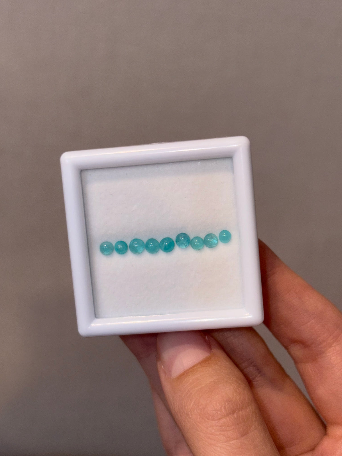 1.00ct Brazil Paraiba Cabochon Set THAIC0709