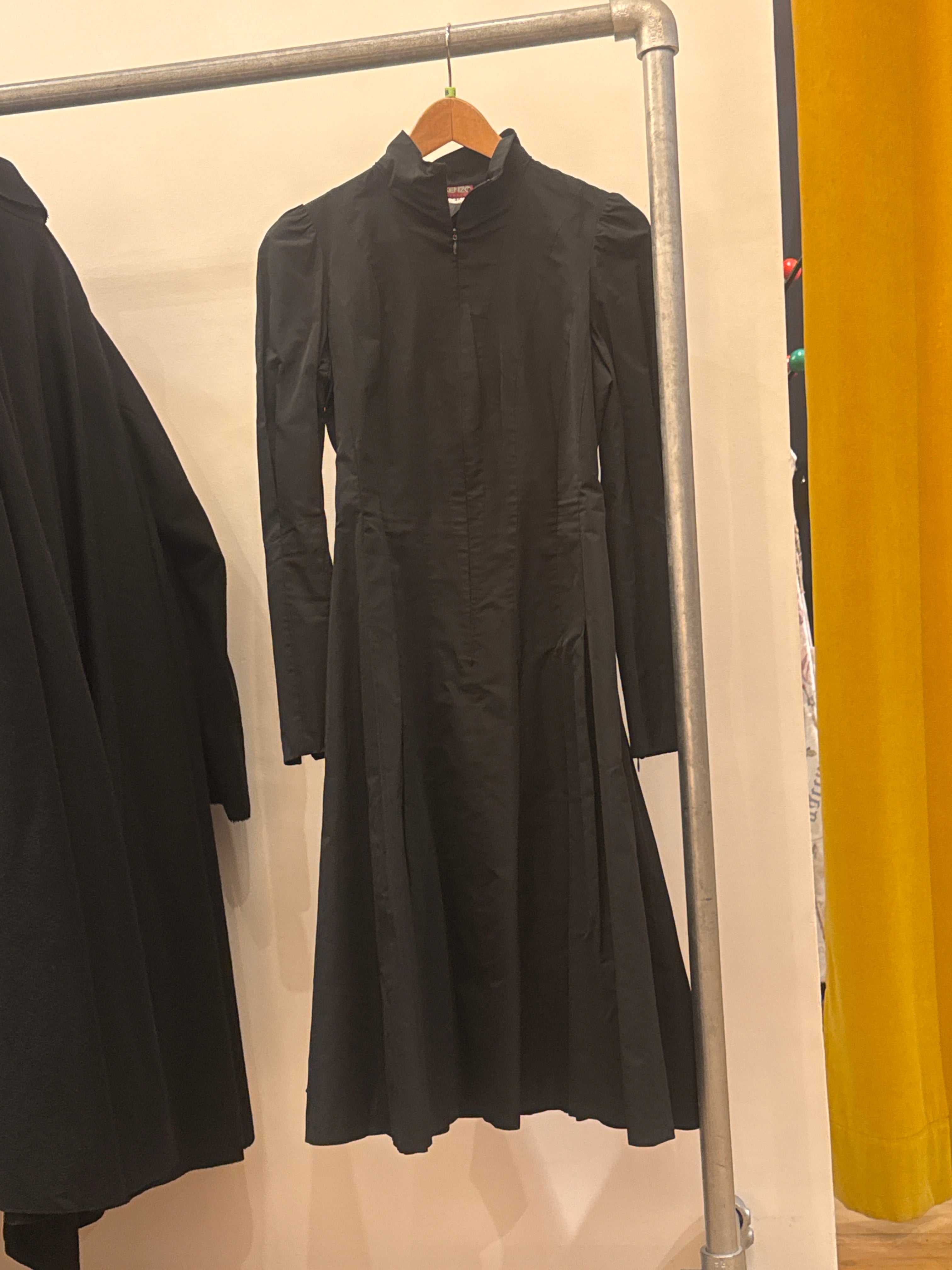 AGC3172 Kenzo black nylon dress