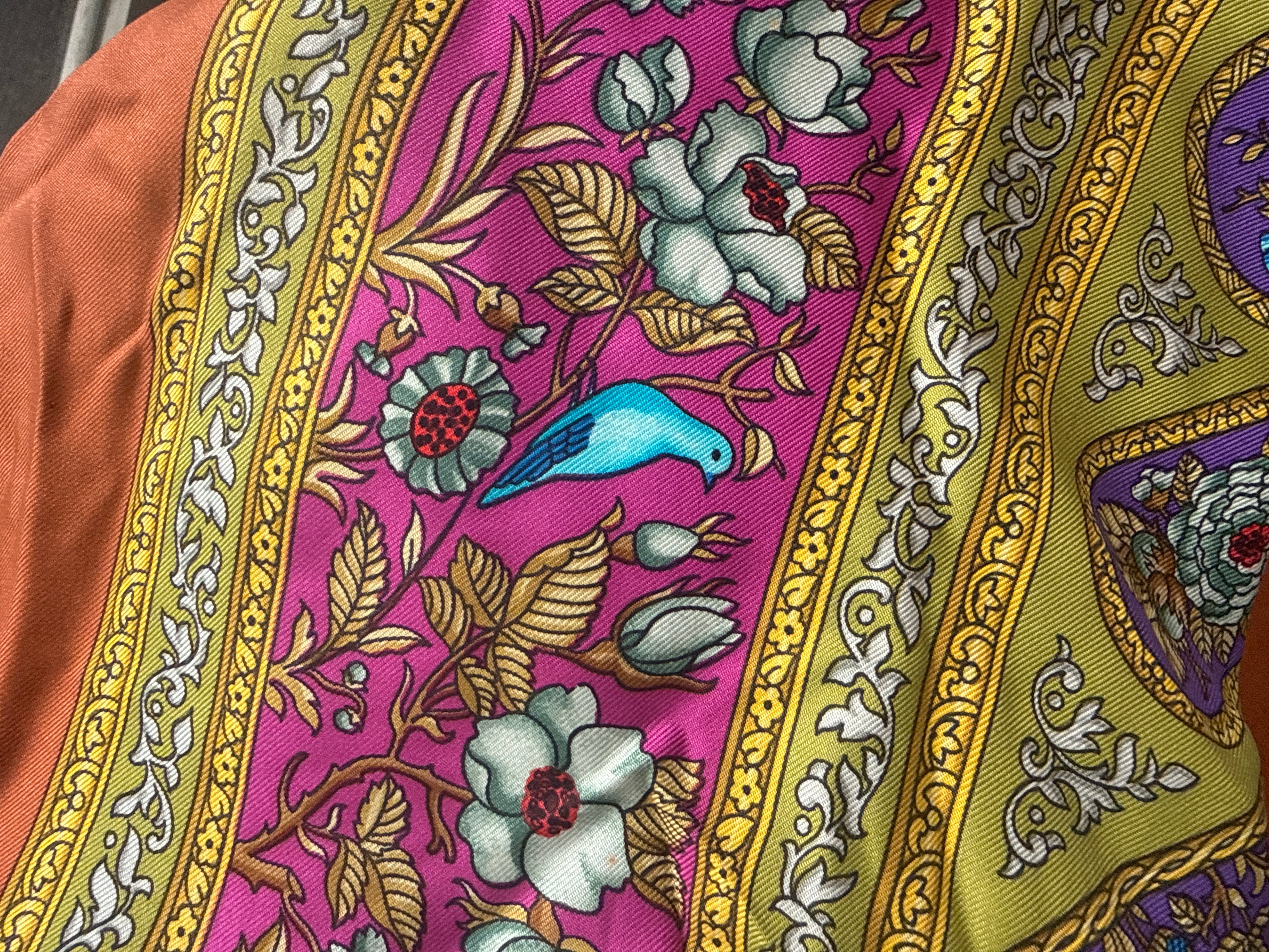 Hermes Carré 90 Silk multicolor 90 x 90 dguffqef1e