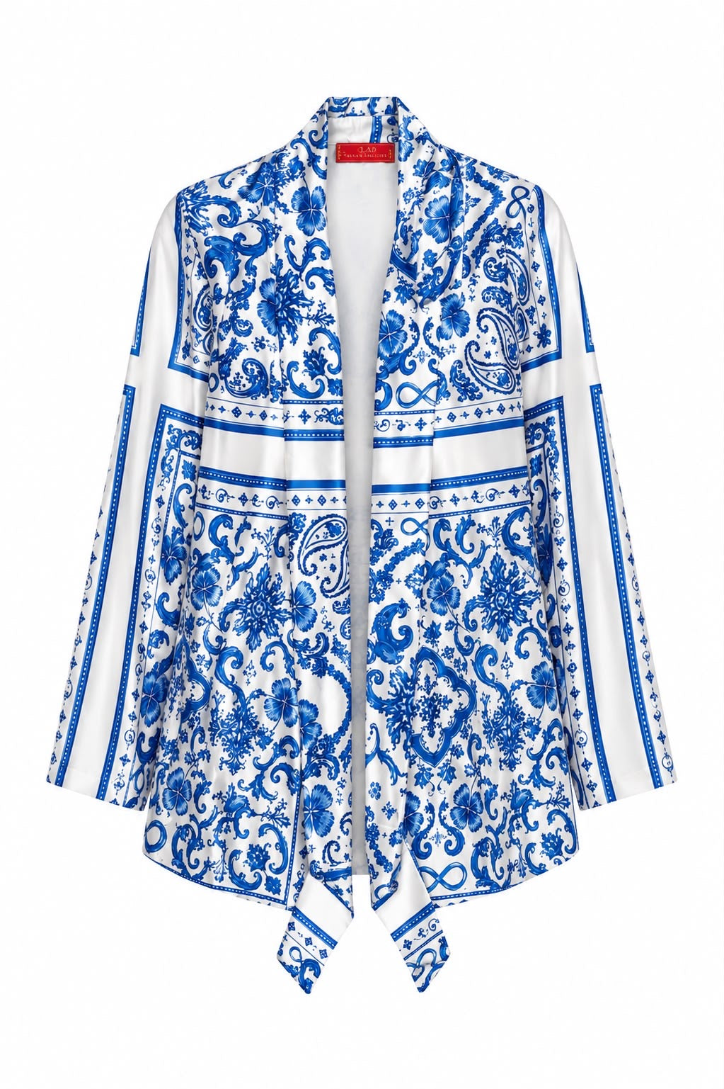 JACKET SCARLETT BANDANA MOSAIC BLUE PLACEMENT MCL13158