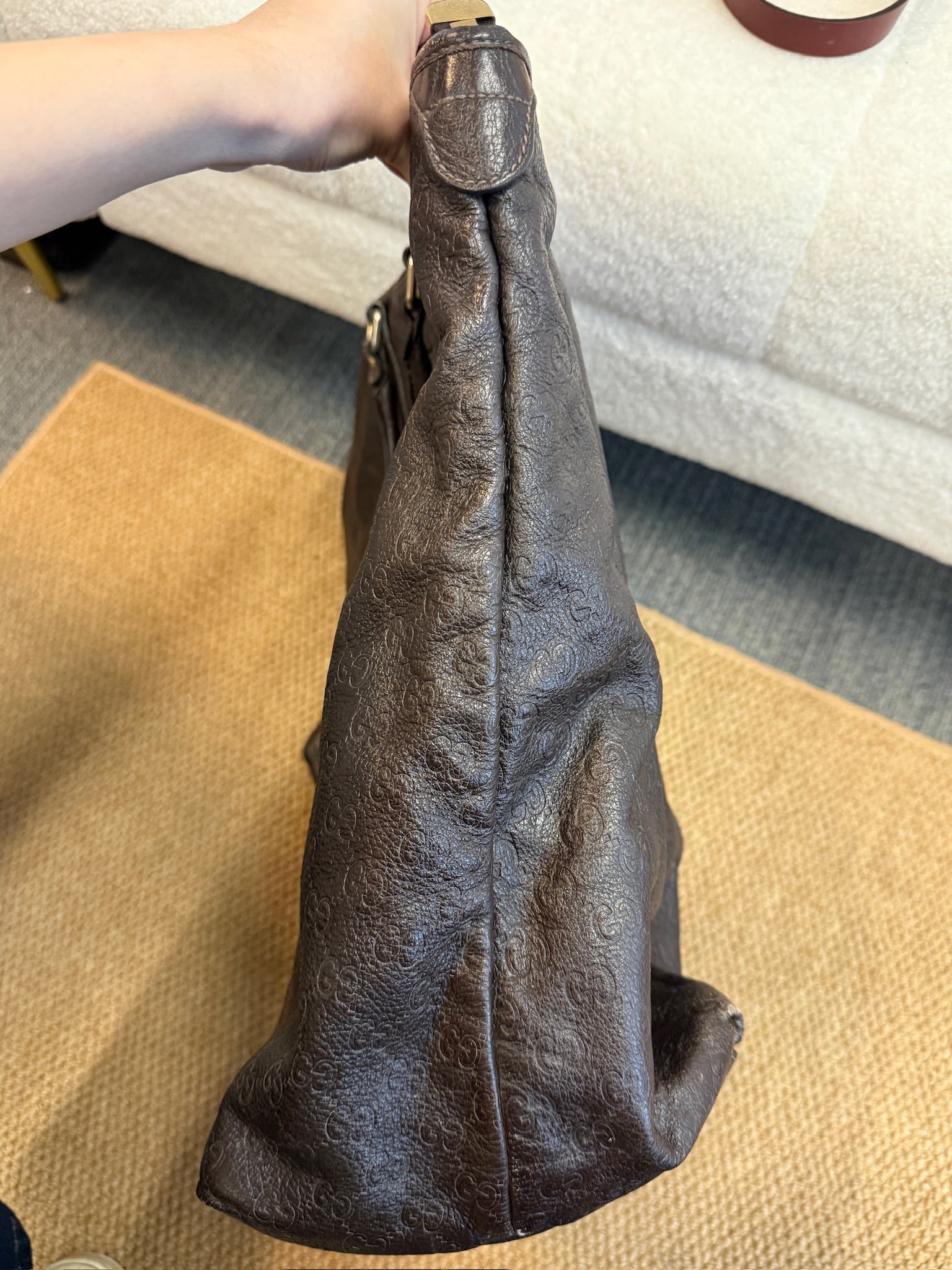 Gucci Guccissima Leather Tote Bag