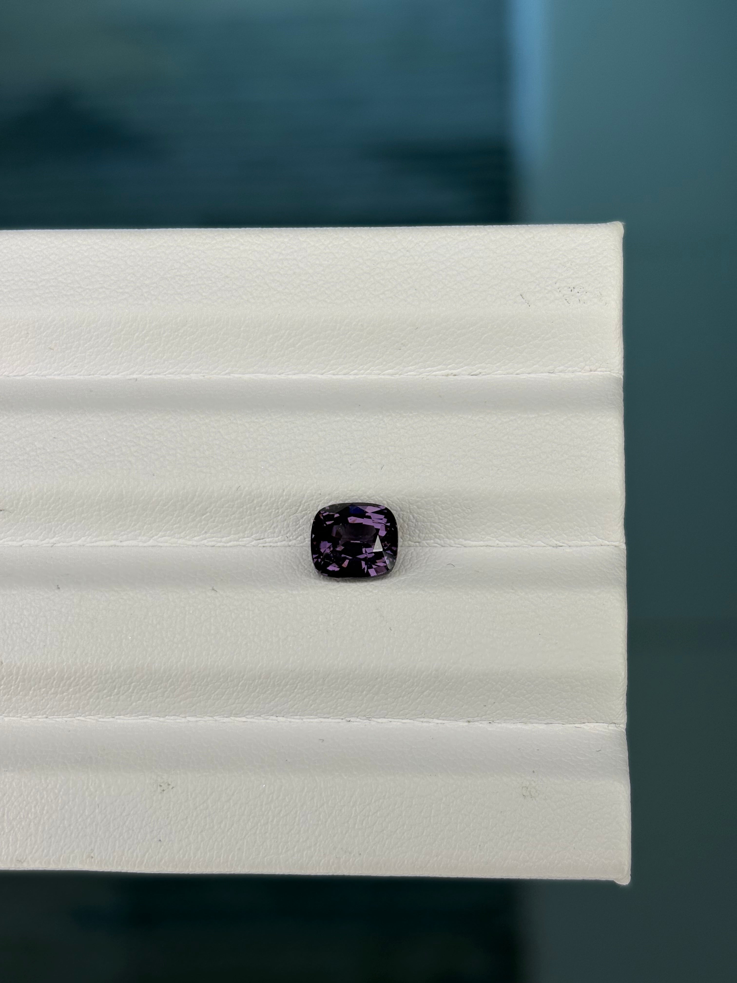 2.40ct Purple Stormy Spinel Cushion DXBCS1532