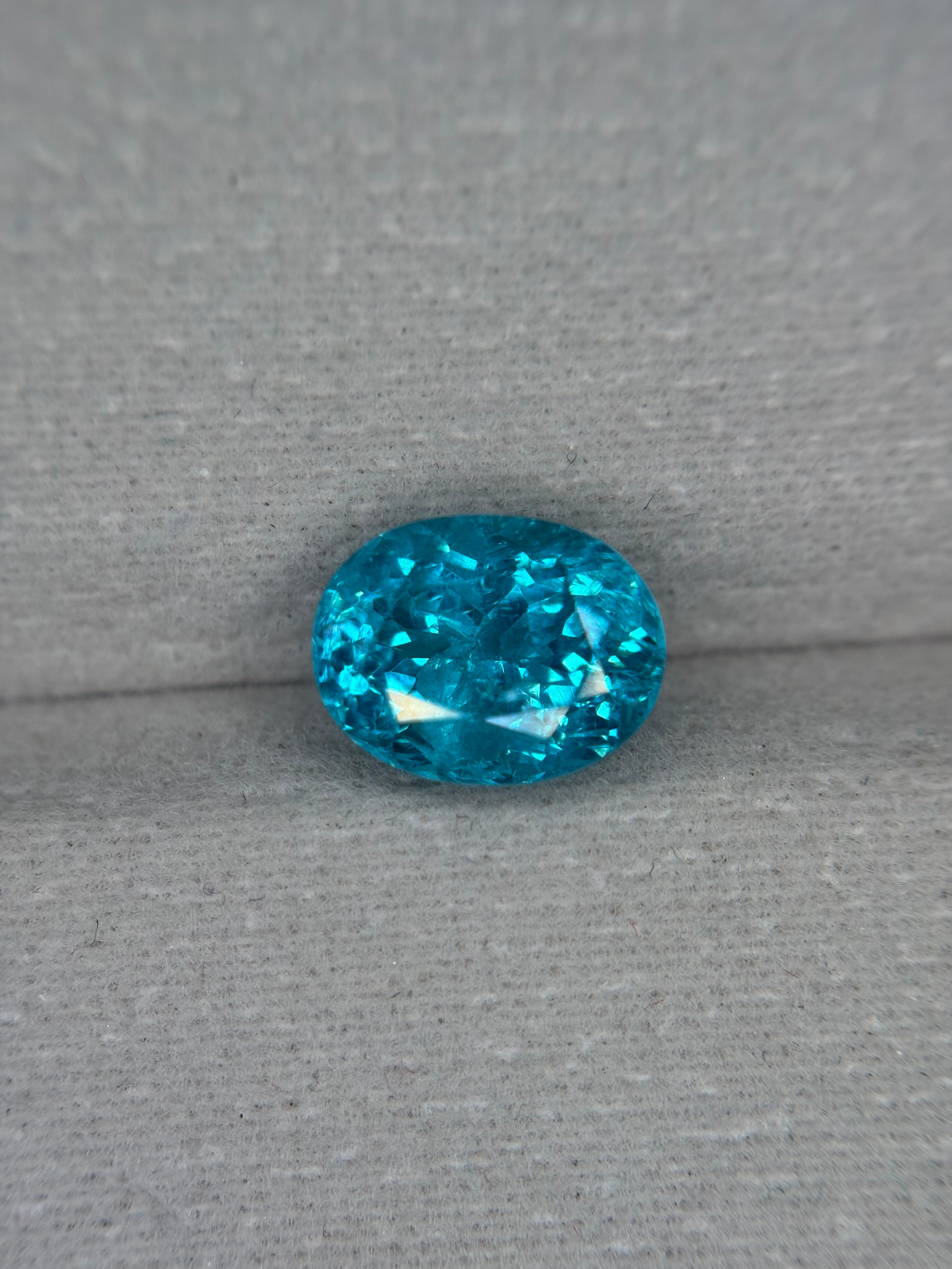 2.75ct Neon Apatite THAIC0496