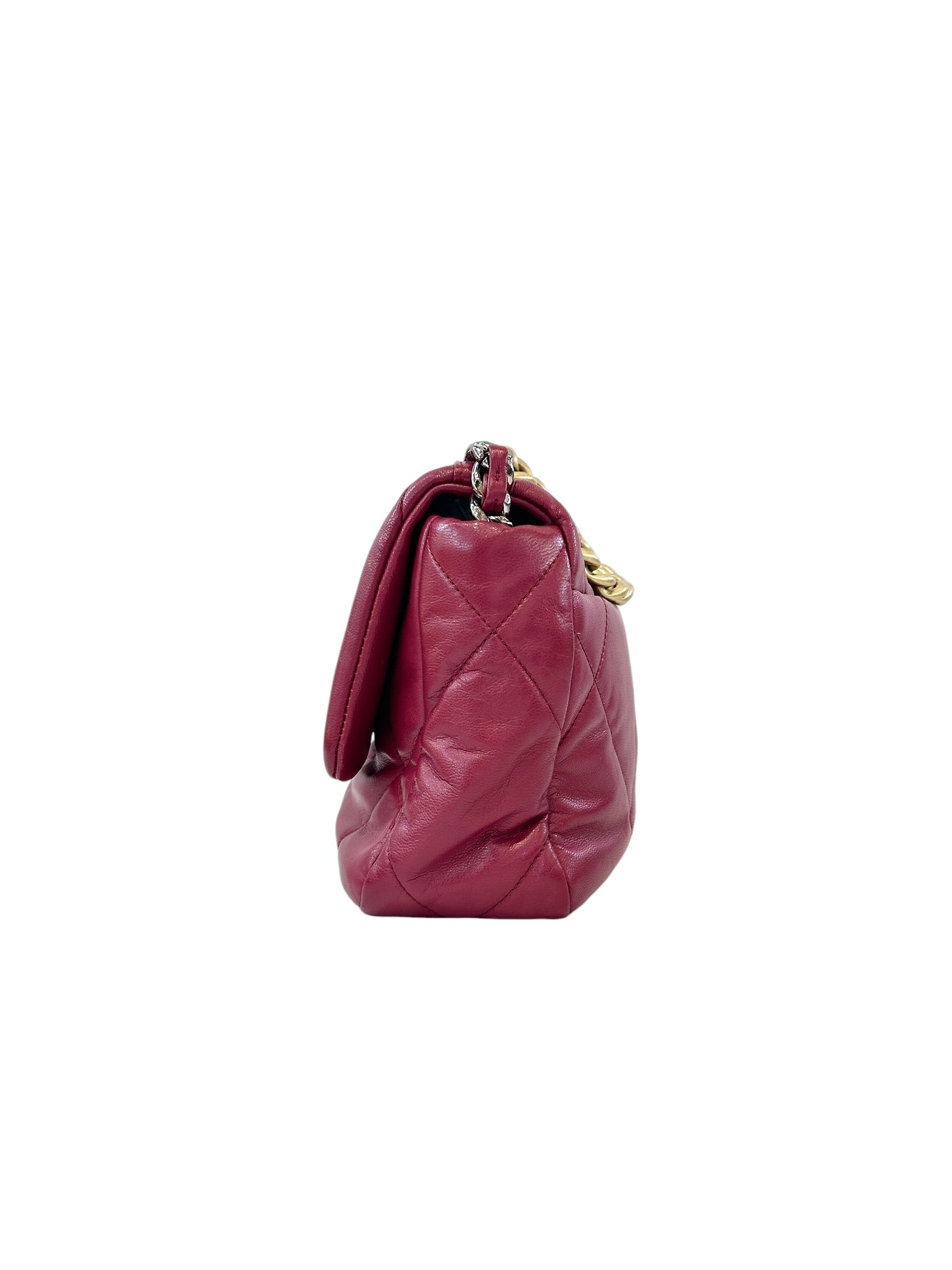 Chanel 19 Small Burgundy