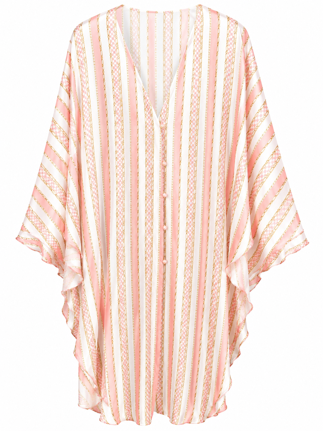 SHIRT VIRGINIA STRIPES PINK CHAIN MCL11770