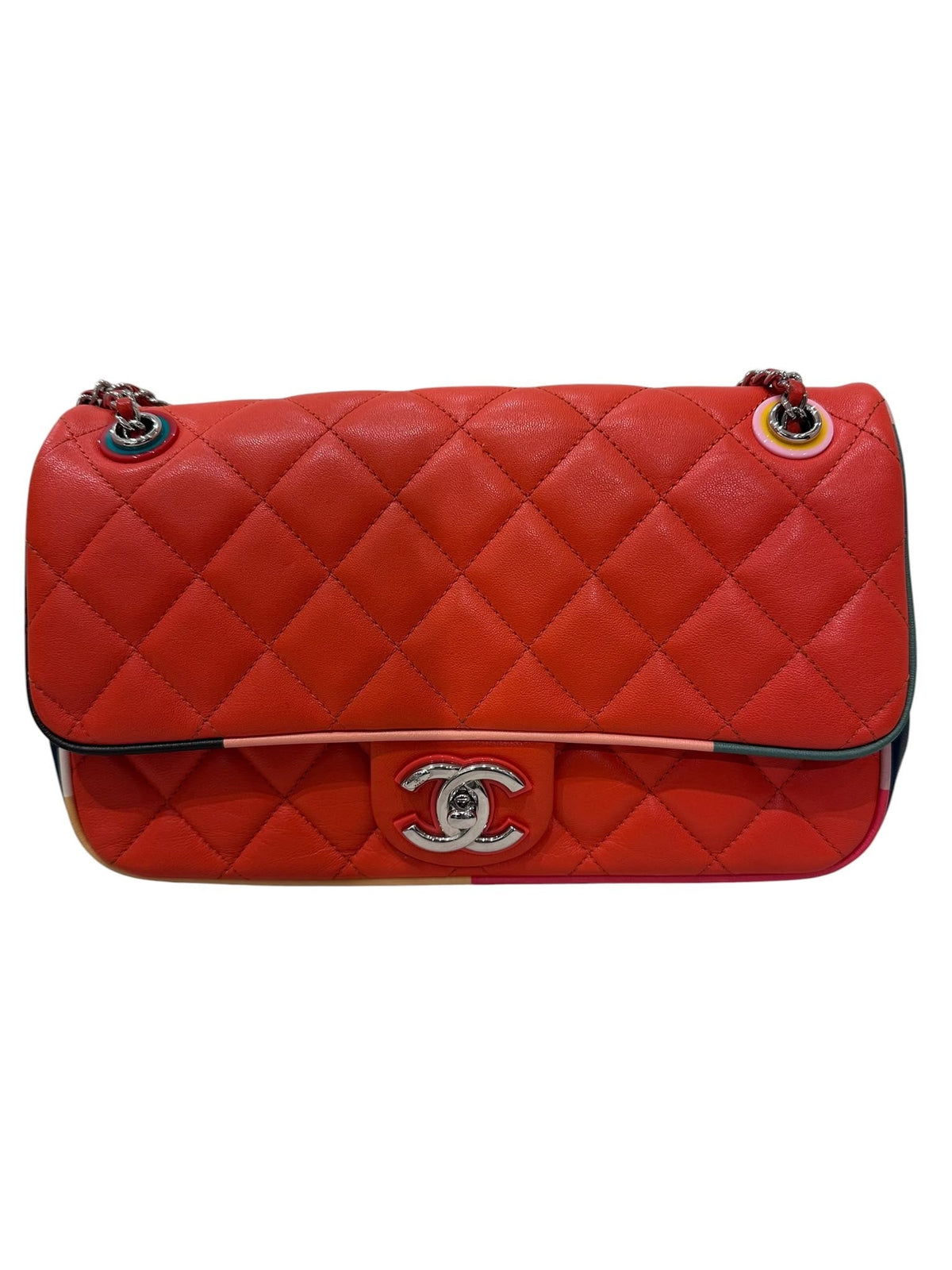 Chanel Rainbow Shoulder Bag with PHW