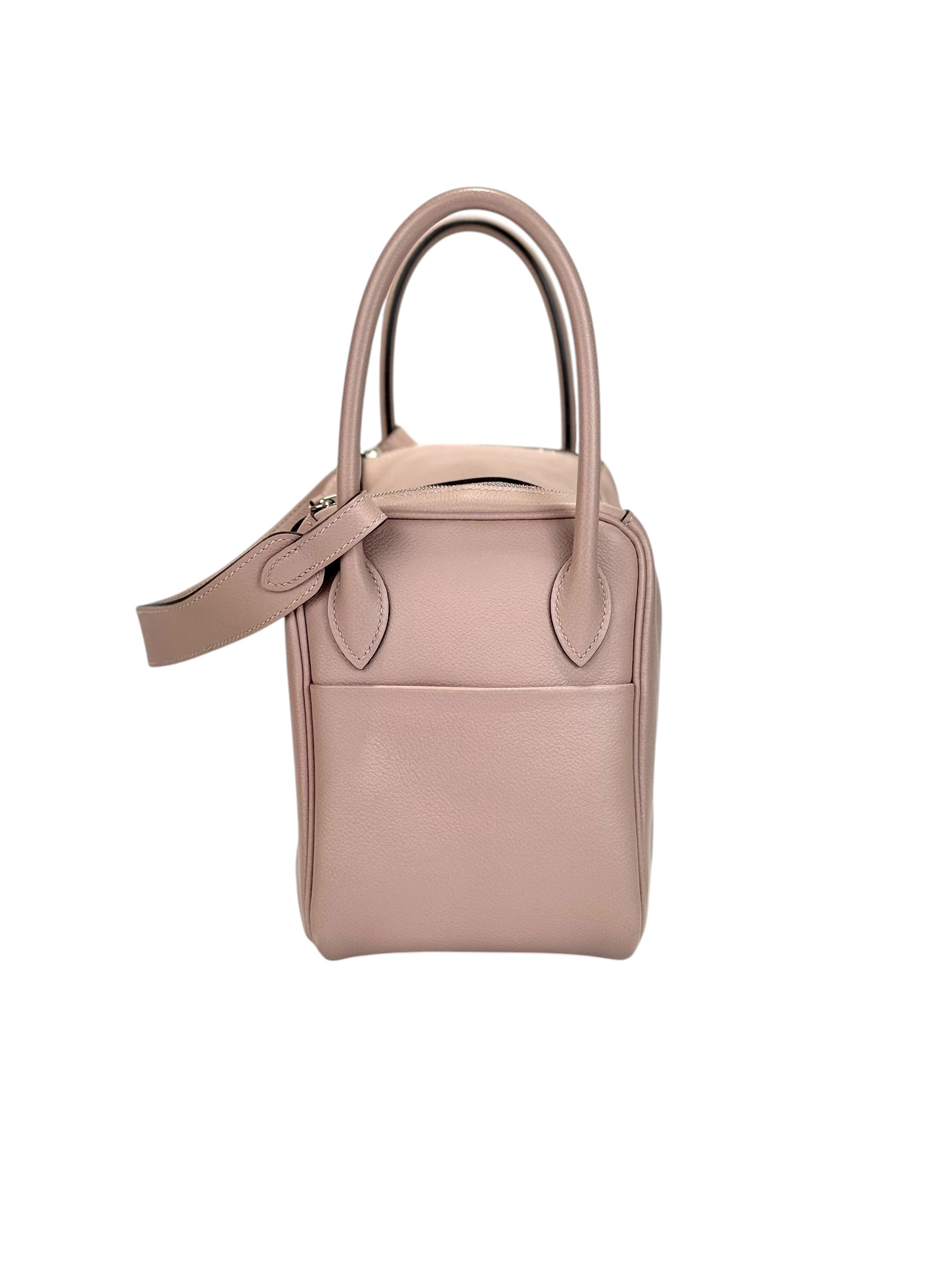 Hermes Lindy 26cm Glycine Bag in Evercolor