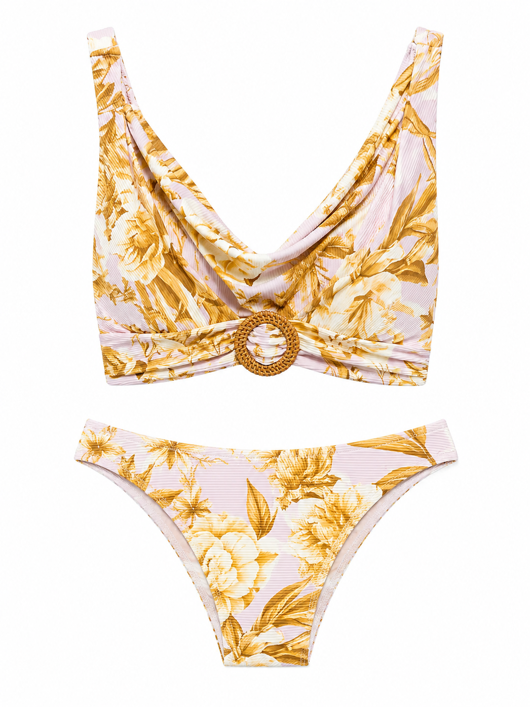 SWIMSUIT LILAC FLOWERS MCL12855