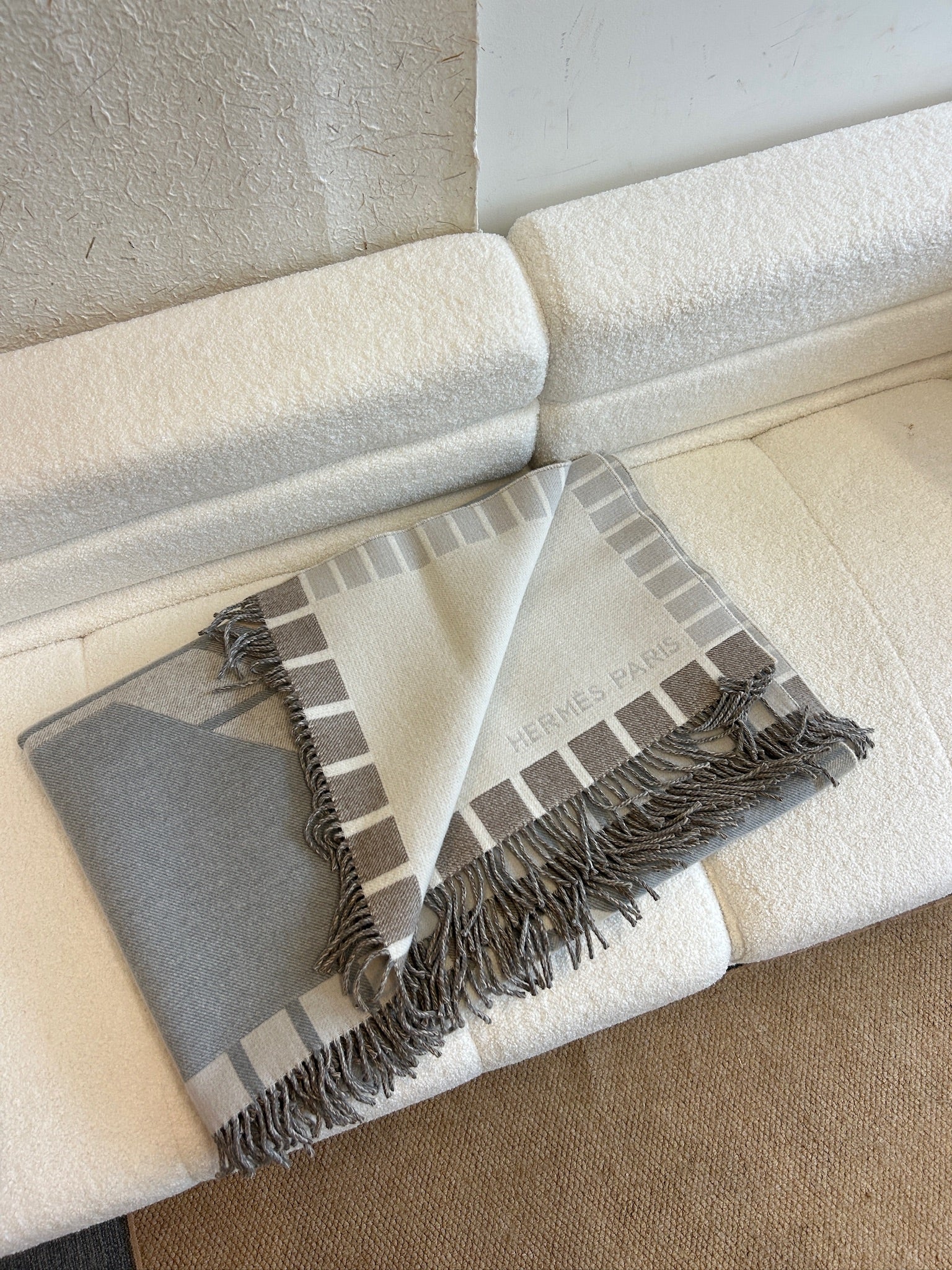 Hermès Patchwork Saddle blanket RRP is £2300