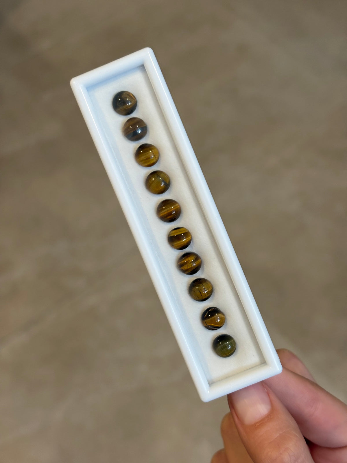14.60ct Tiger's Eye Bubbles Set THAIC1186