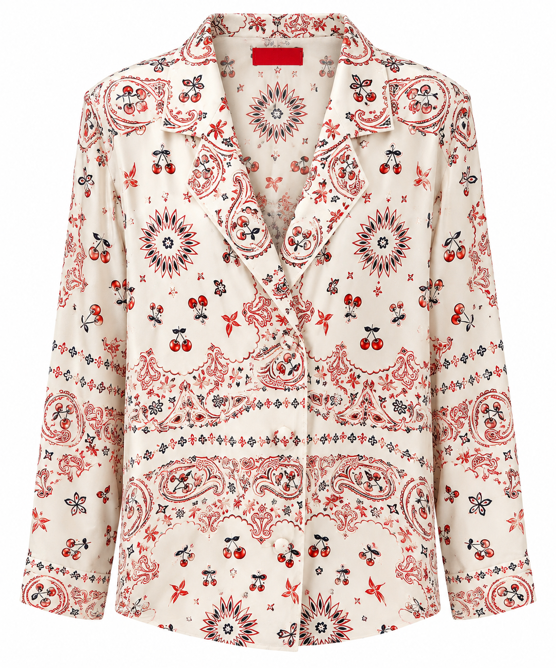 JACKET JULIE BANDANA CHERRY OFF WHITE MCL13257