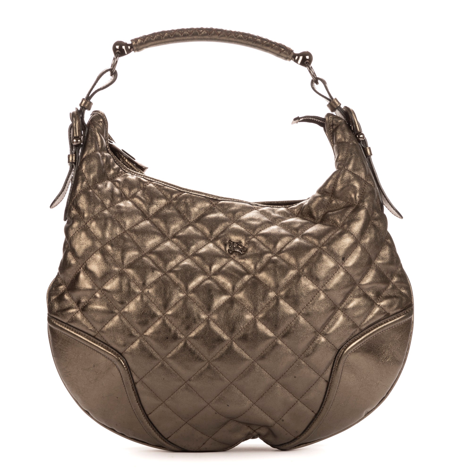 Burberry Bronze Calf Leather Hoxton Hobo EAH0034
