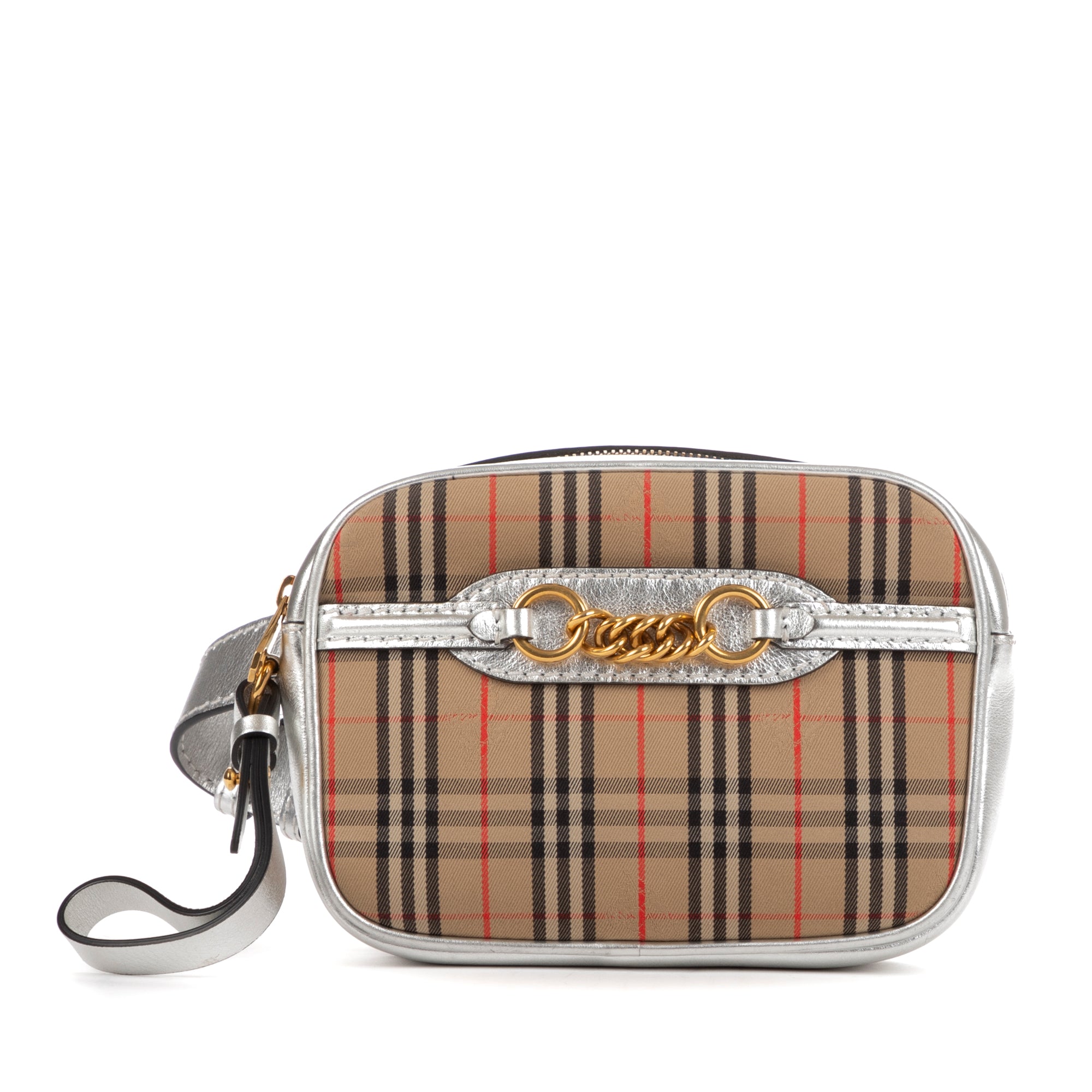 Burberry Brown Canvas Camera EAH0328