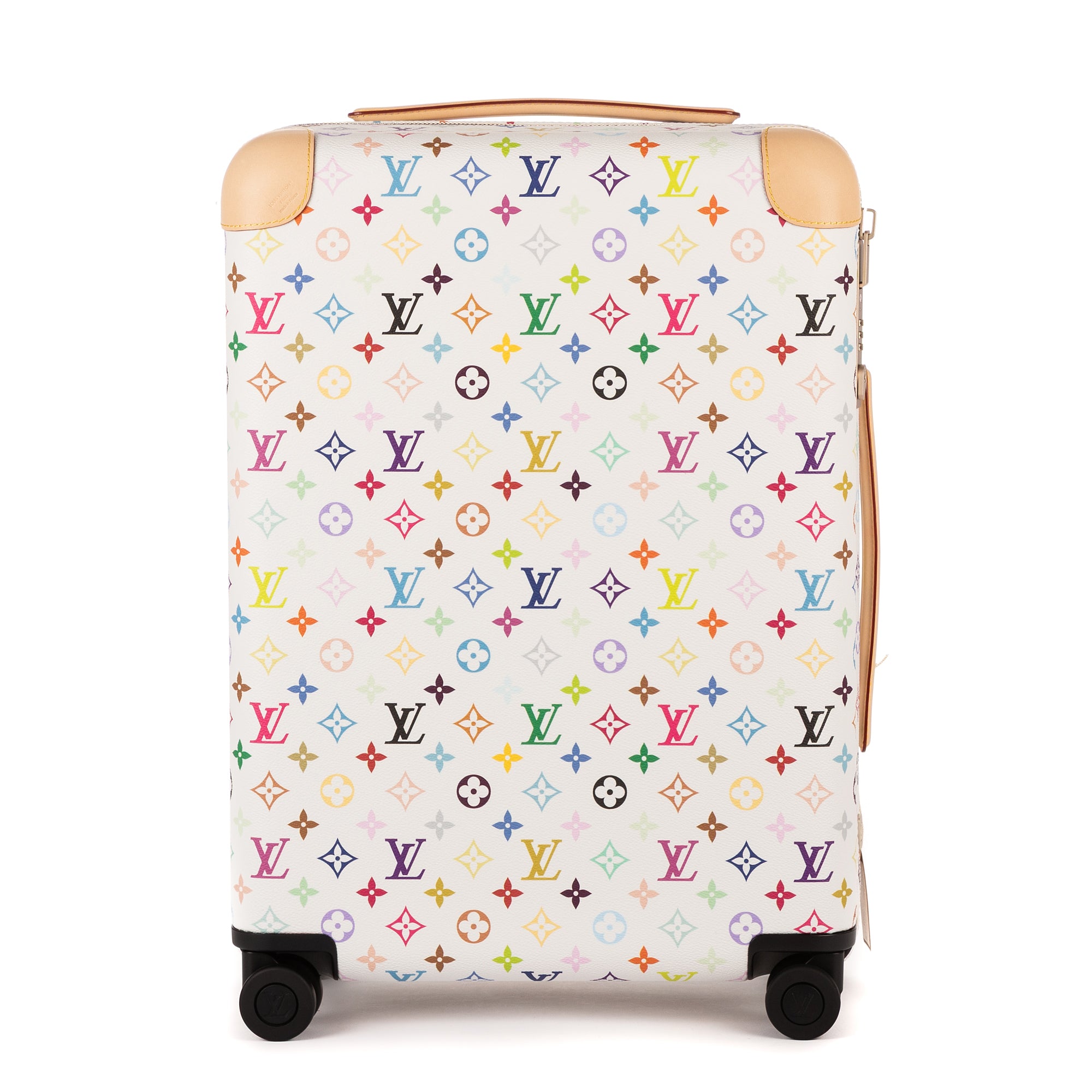 Louis Vuitton Ltd. Ed. LV x Takashi Murakami Horizon 55 55 White/Multicolor Multicolore Monogram Canvas EAH3210