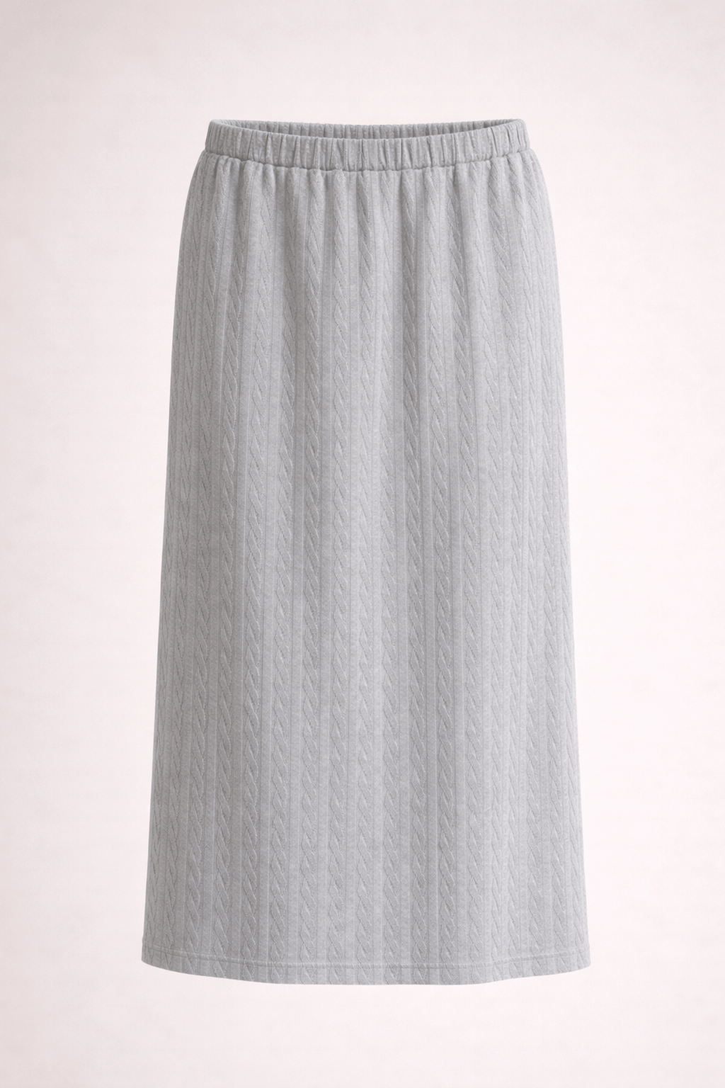 Maison Clad SKIRT SLITTY LIGHT GREY MCL00725