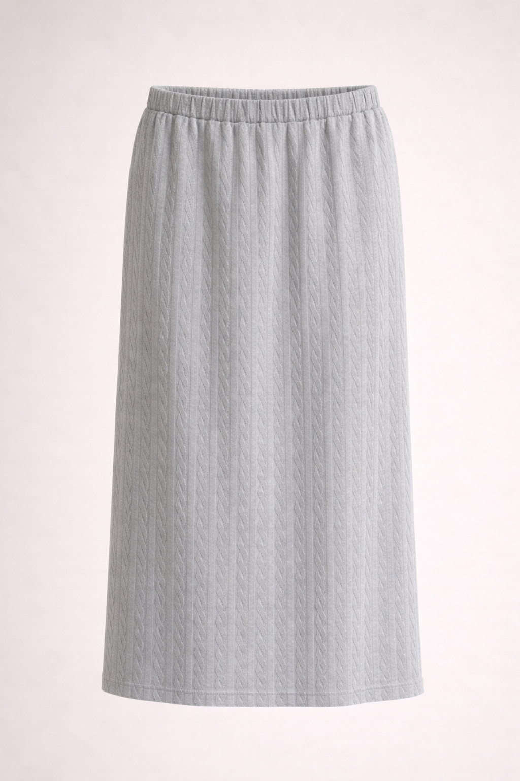 SKIRT SLITTY LIGHT GREY MCL00725