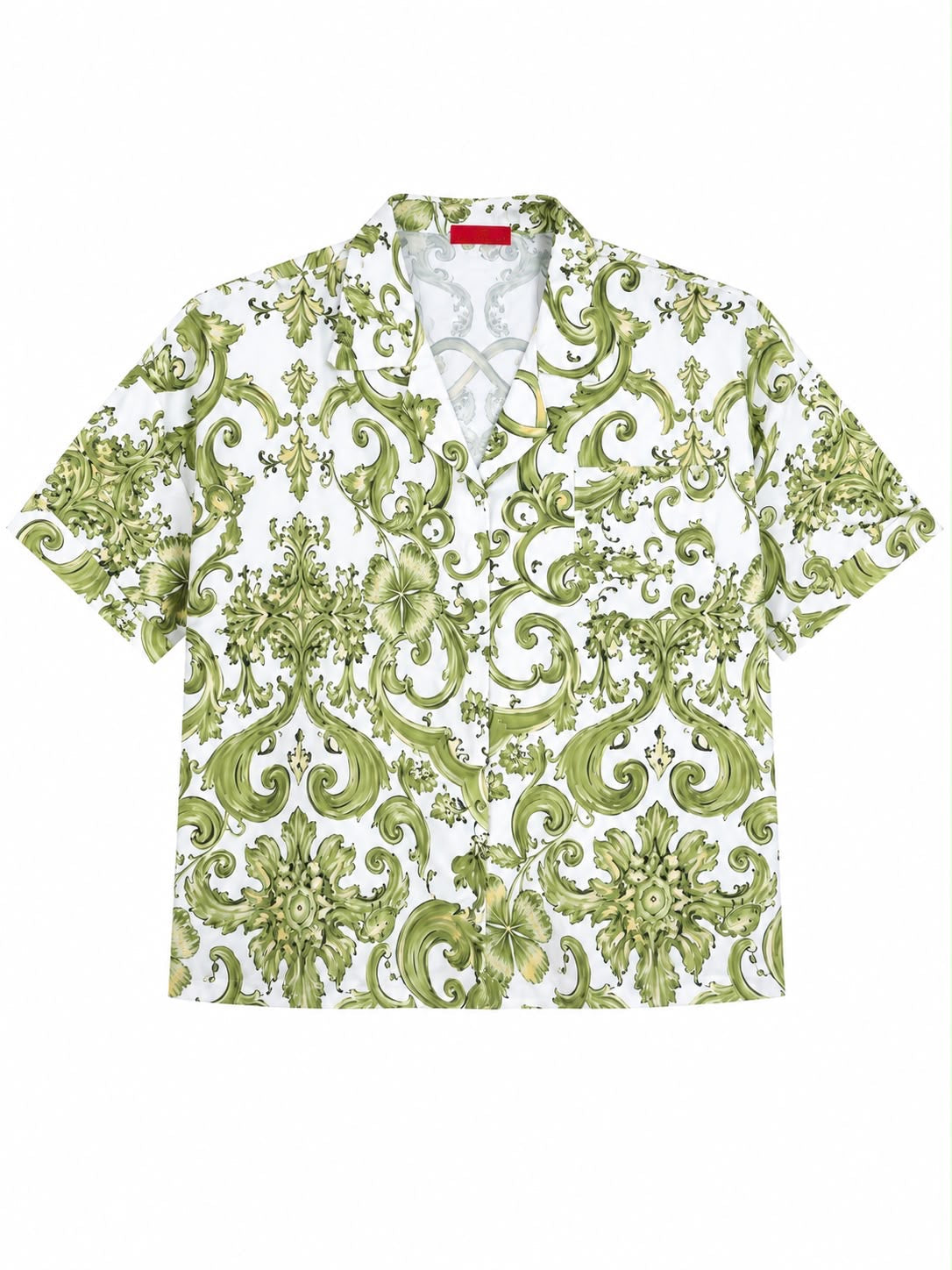 SHIRT ARTY MOSAIC GREEN MCL11726