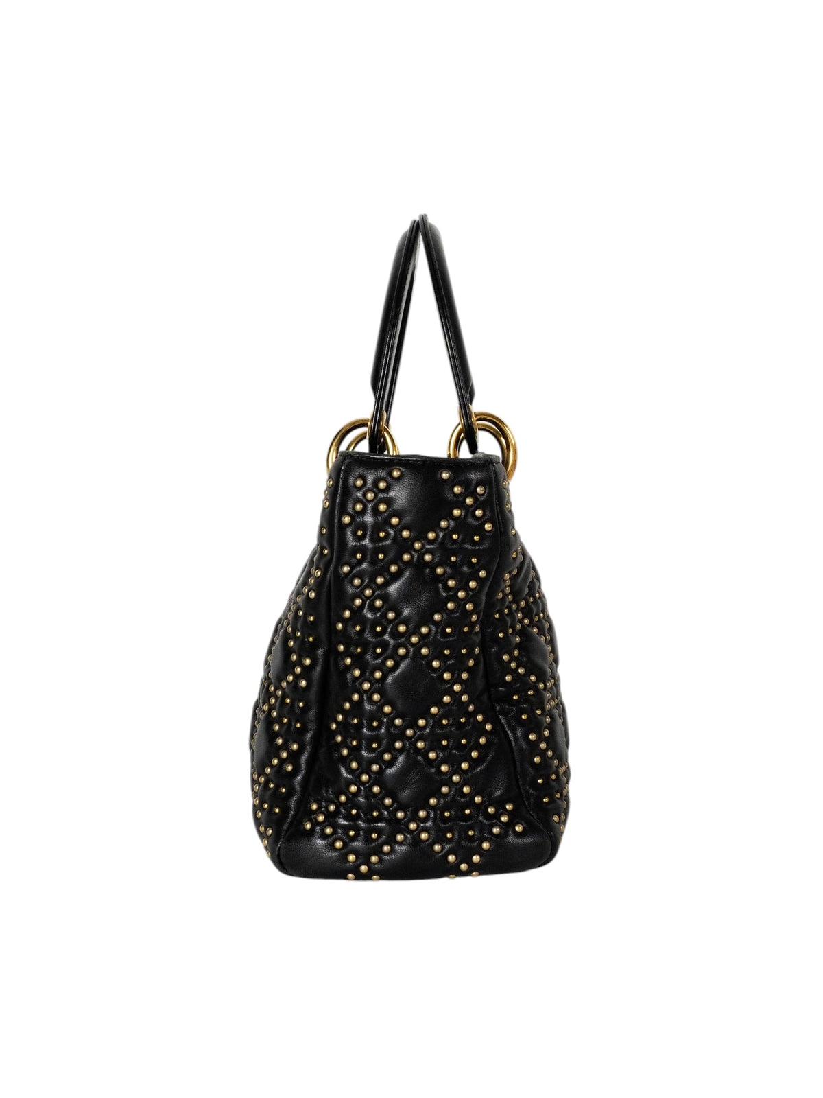 Dior Lady Black Cannage Medium Bag