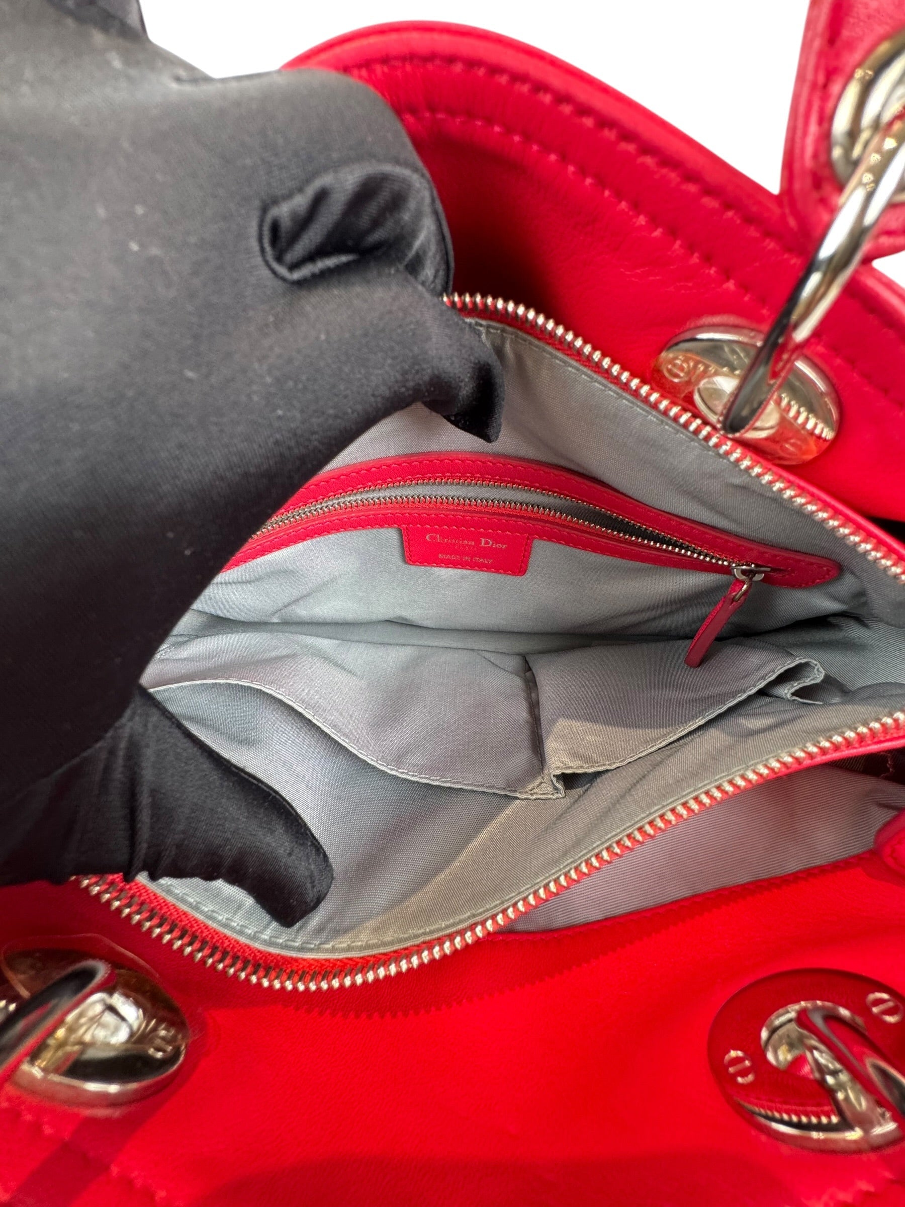 Dior Granville Cannagie Bag Red