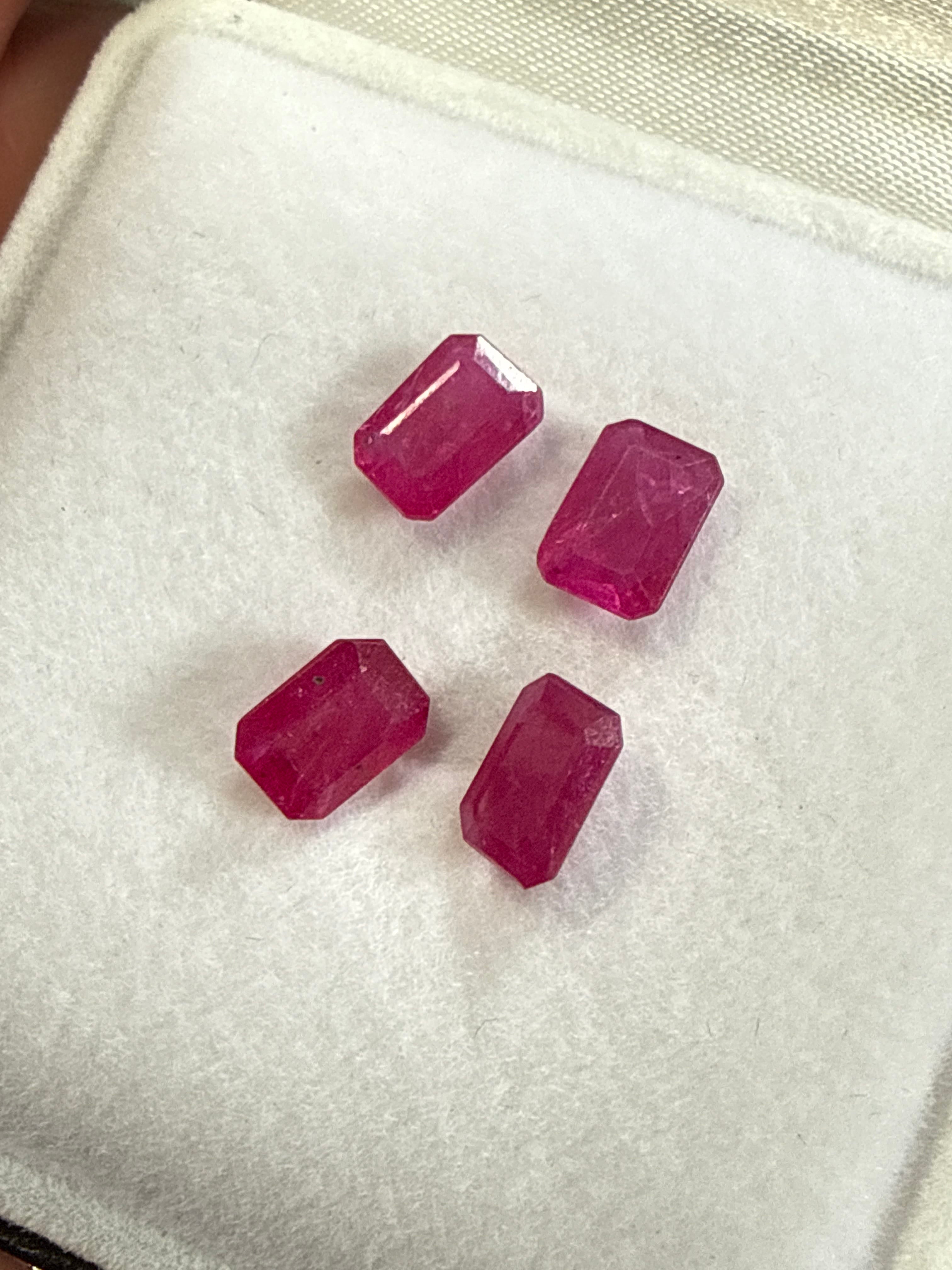 Montepuez Ruby 2.0ct Octagon Step Cut