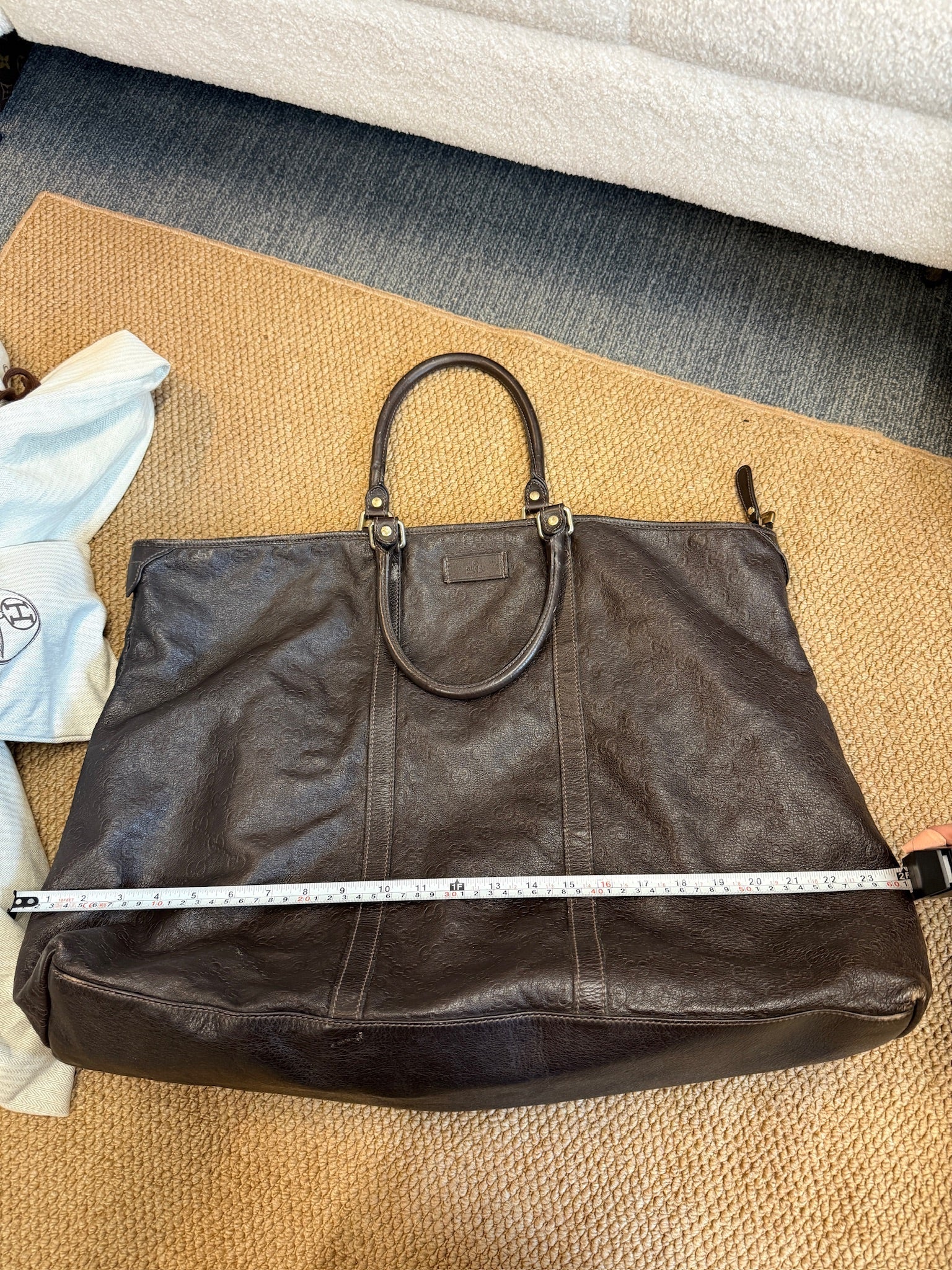 Gucci Guccissima Leather Tote Bag