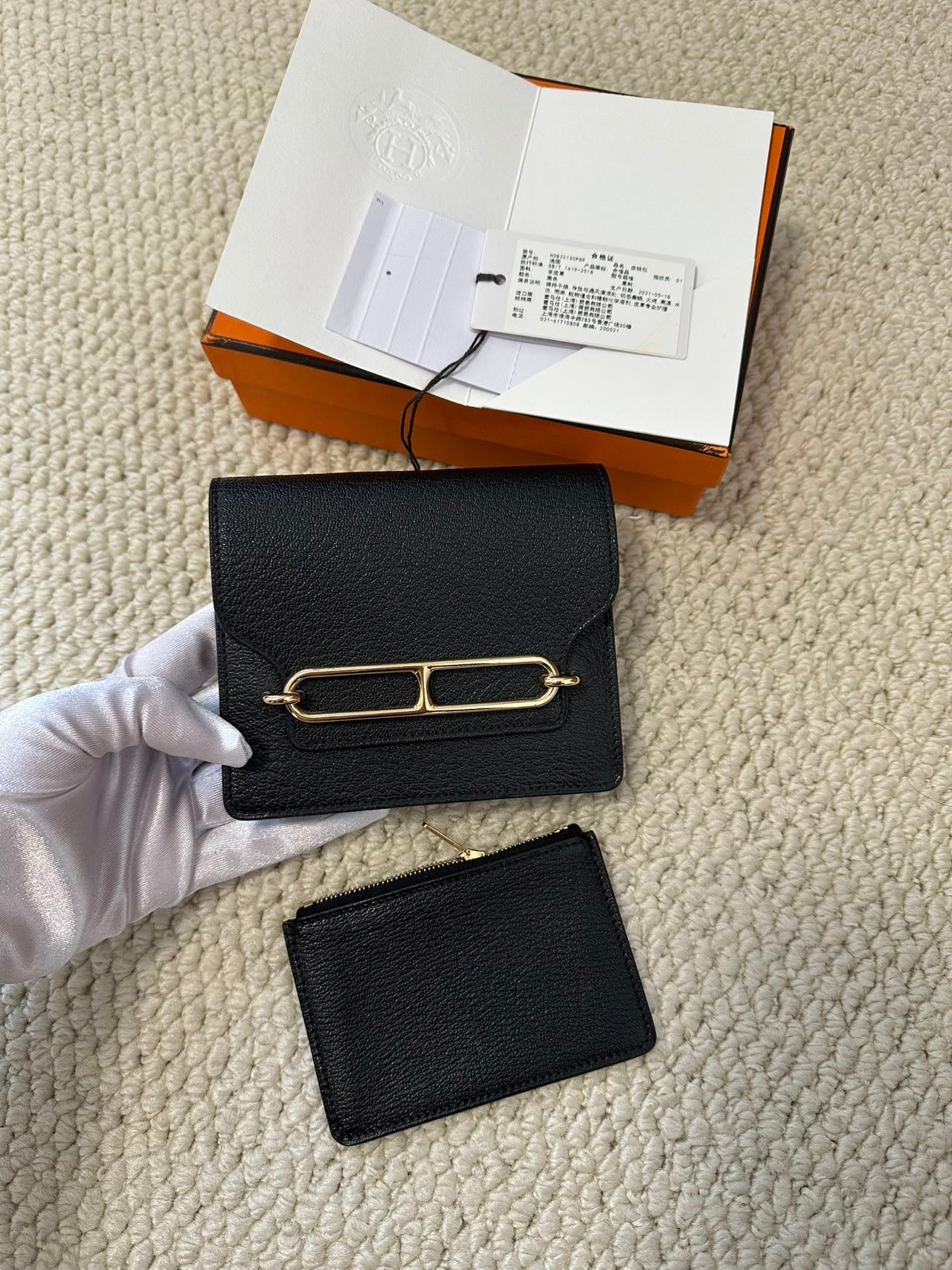 Hermès Roulis Slim Wallet - Z Stamp