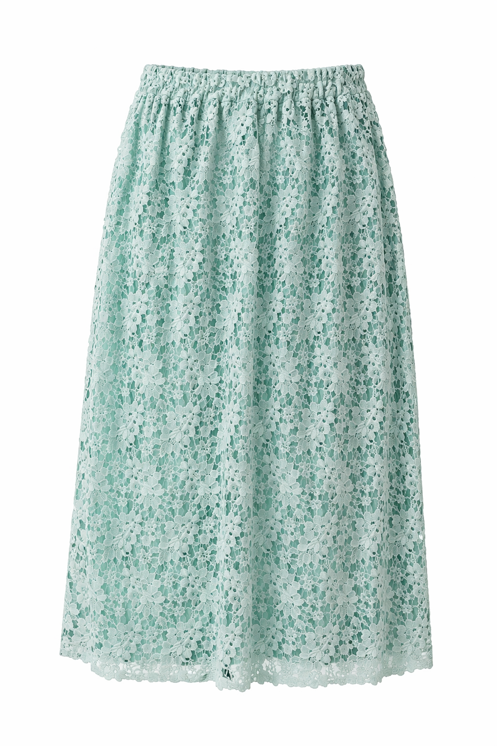 FROUFROU SKIRT CLOVER LACE LIGHT TURQUOISE MCL00779