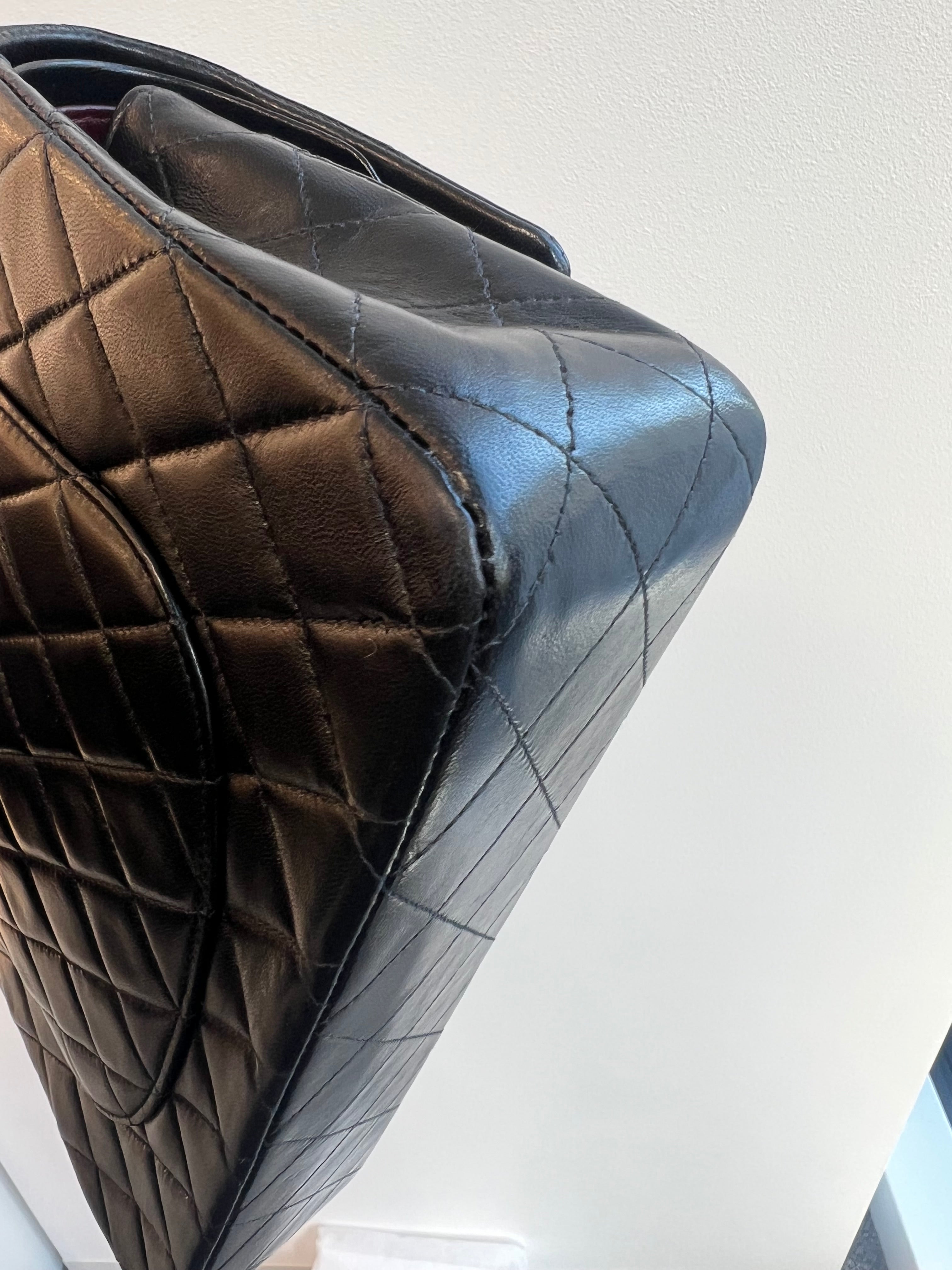 Chanel Black Medium Classic Flap Lambskin