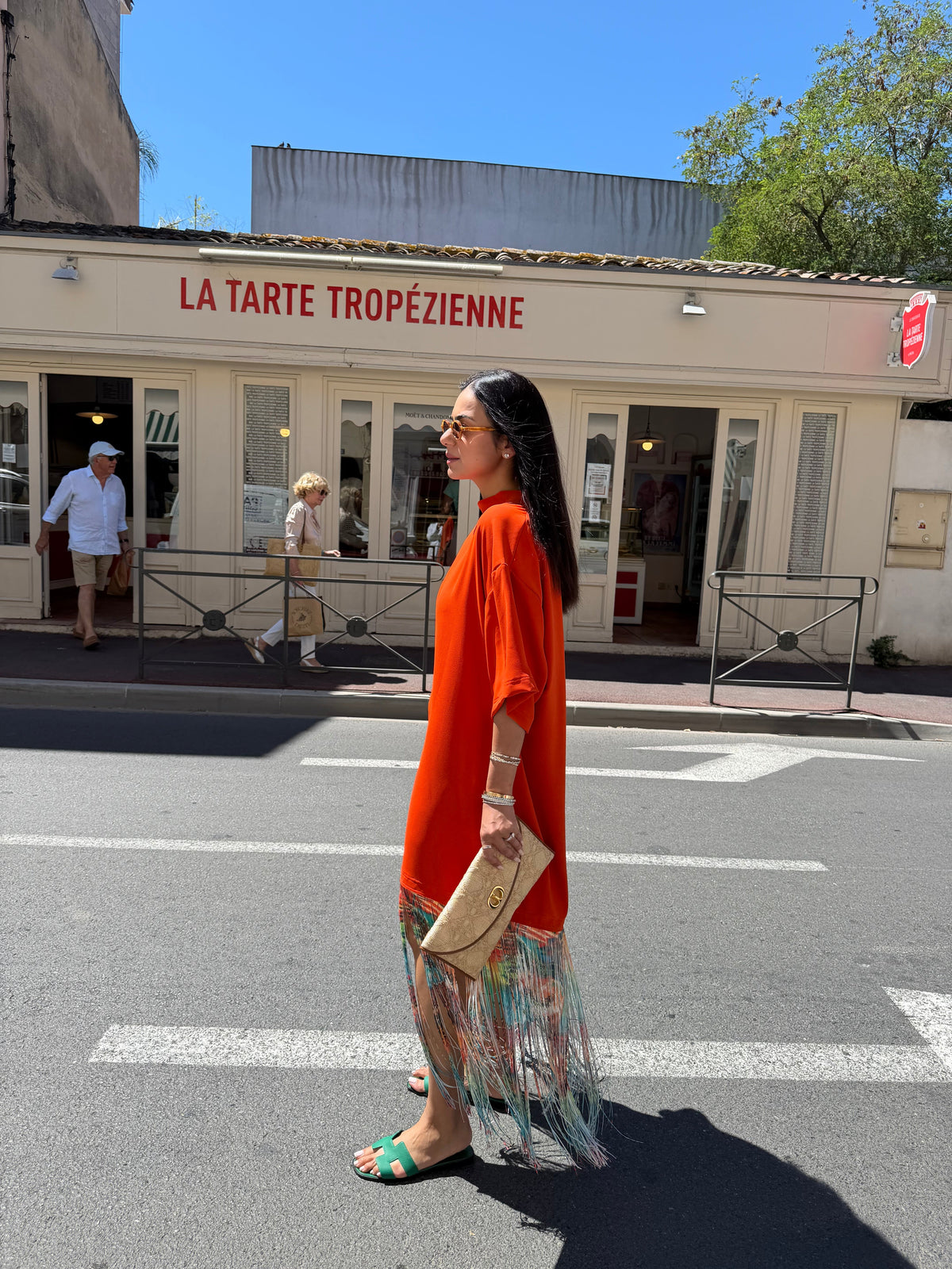 Drift Dress St tropez sunset