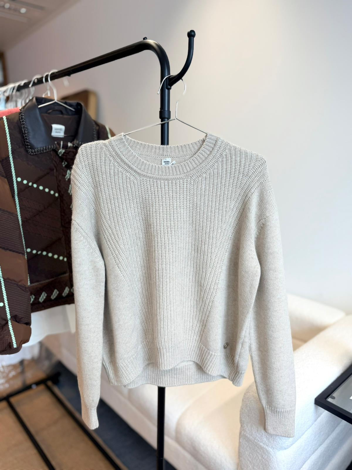 FR38 - Hermès Cashmere long-sleeve sweater
