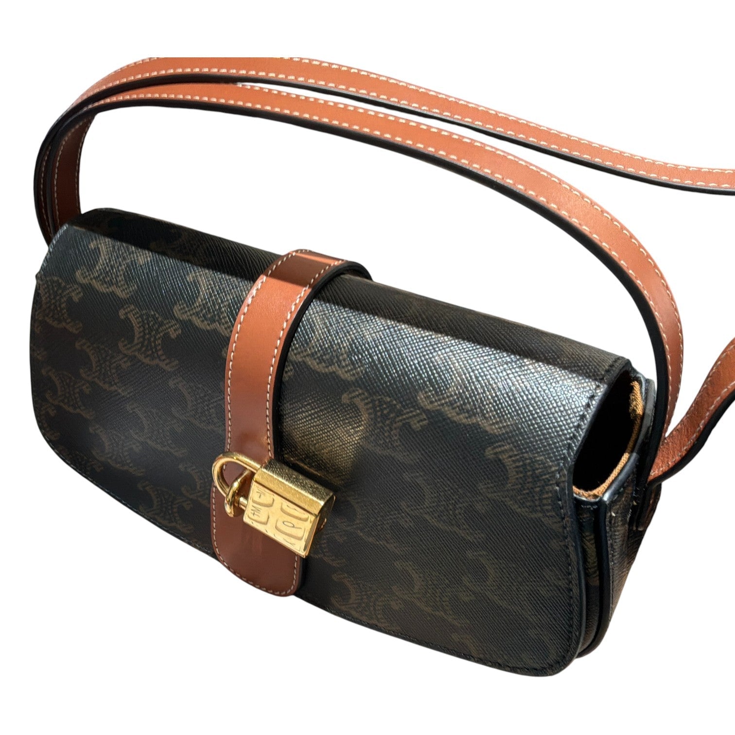 Celine Triomphe Tabou Canvas Bag