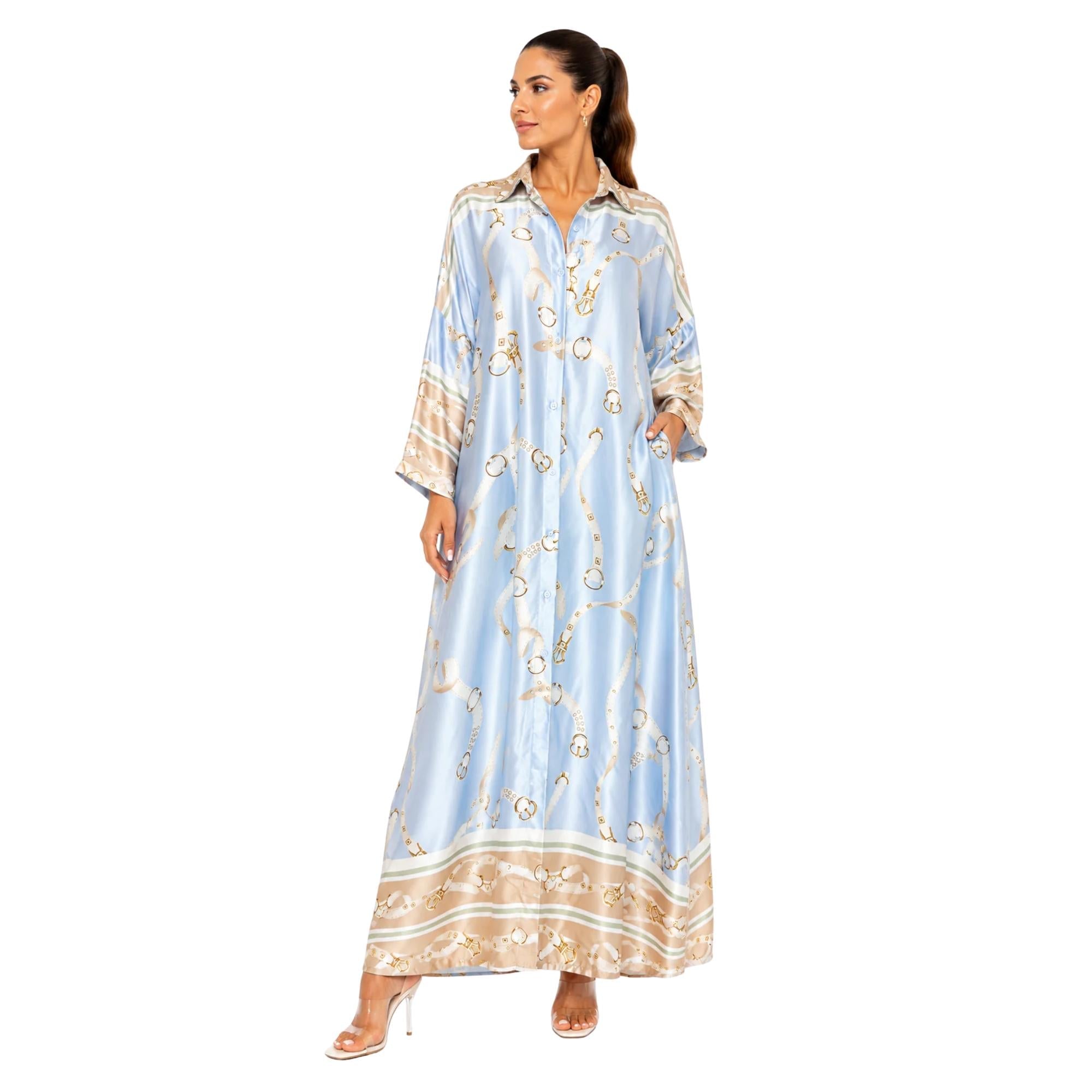 FLOW MAXI DRESS فستان “SADDLE CHAIN”