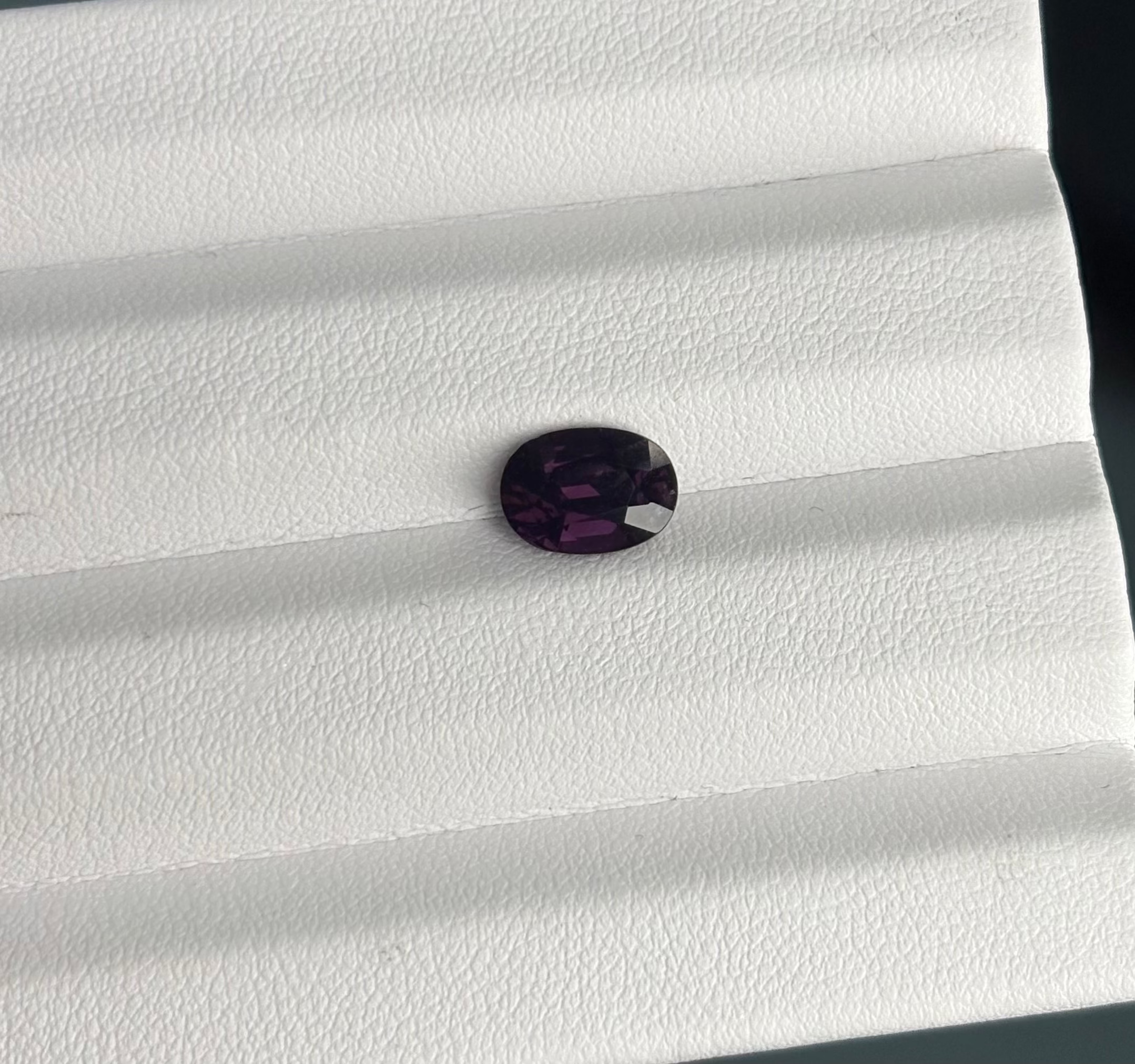 2.28ct Aubergine Spinel Oval DXBCS1572