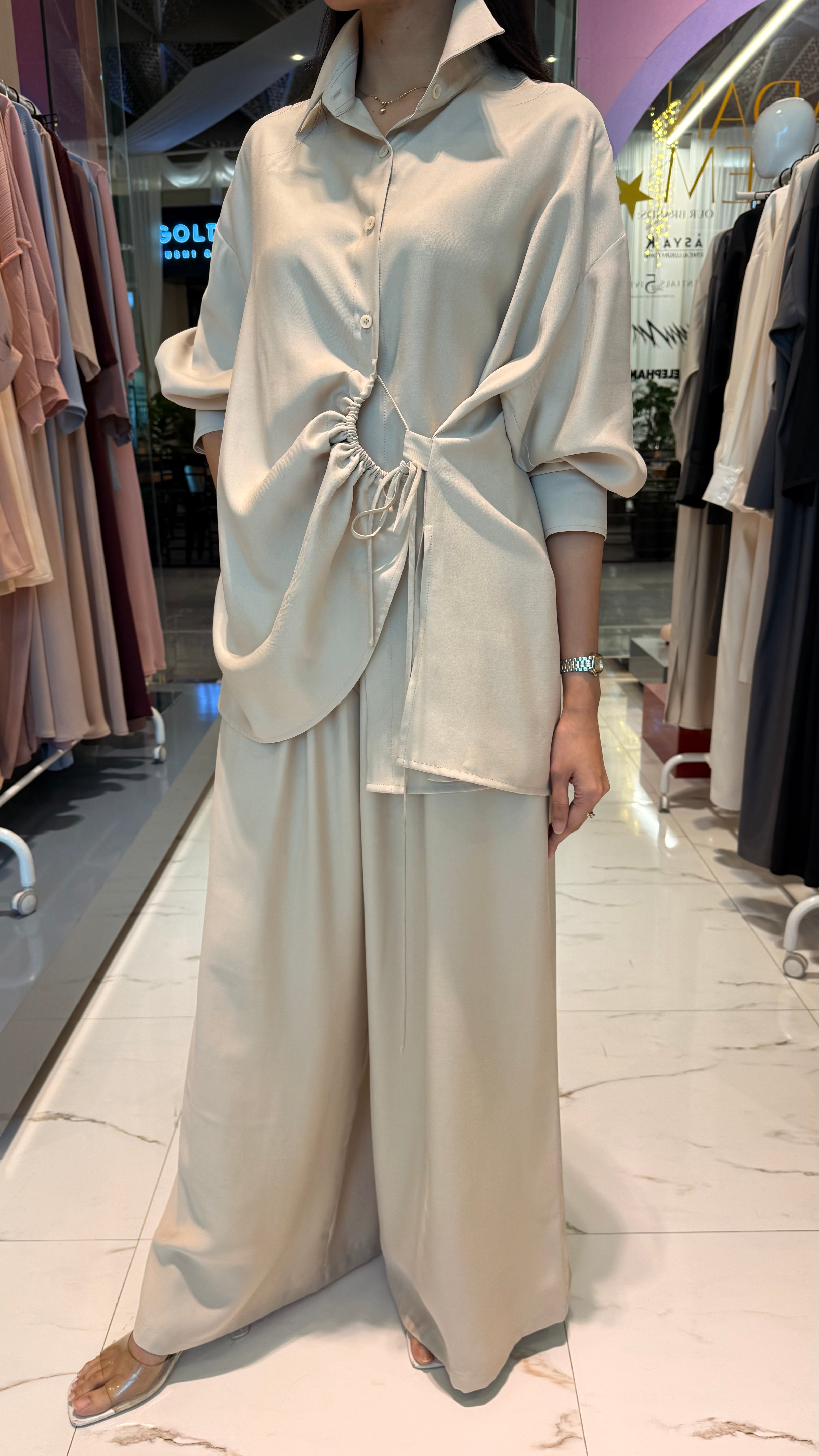 LONG SLEEVES BUTTONED DOWN SHIRT (قميص) “NINA”