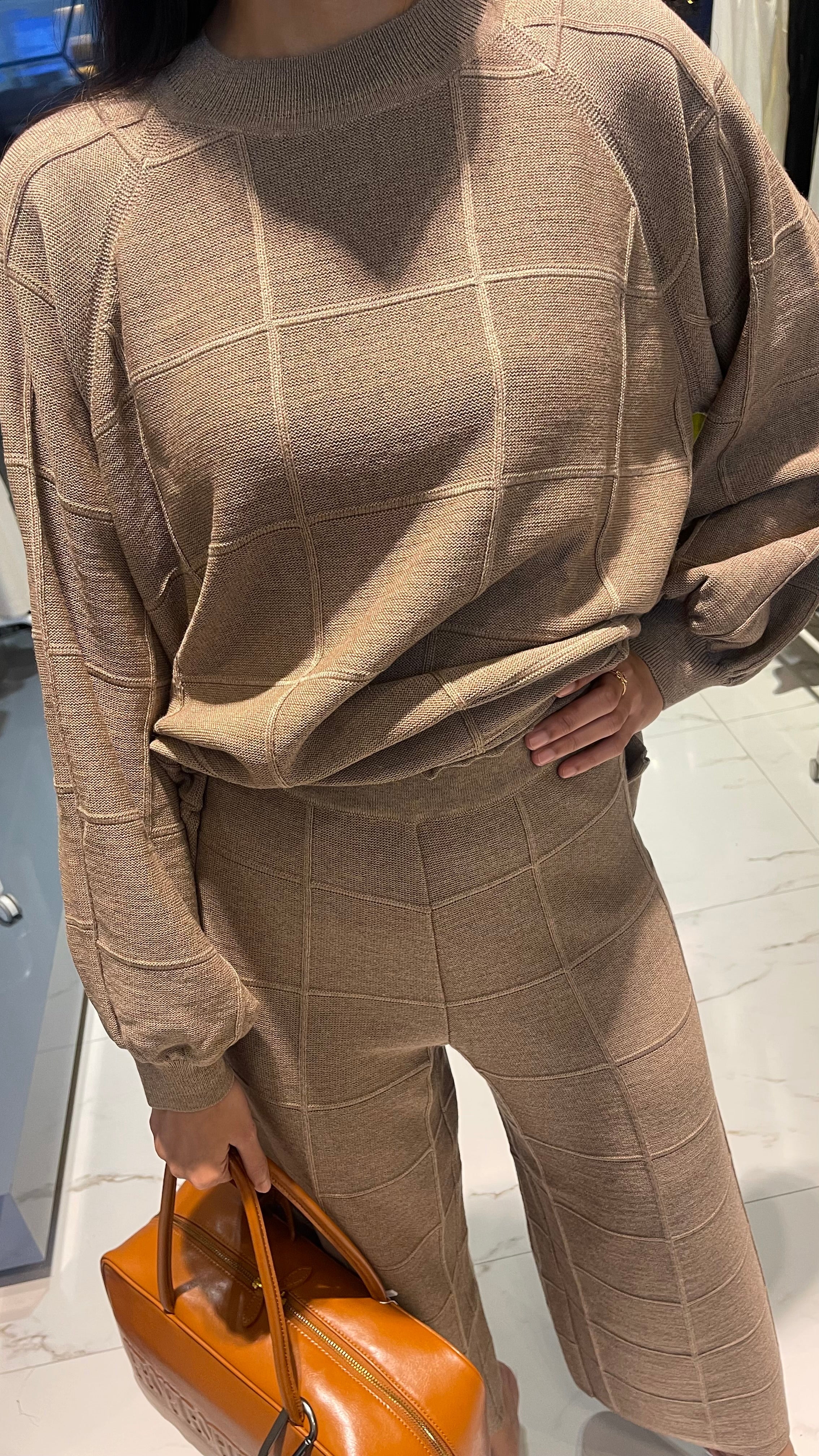 LOOSE FIT BRAULIO SET (SWEATER & TROUSERS)