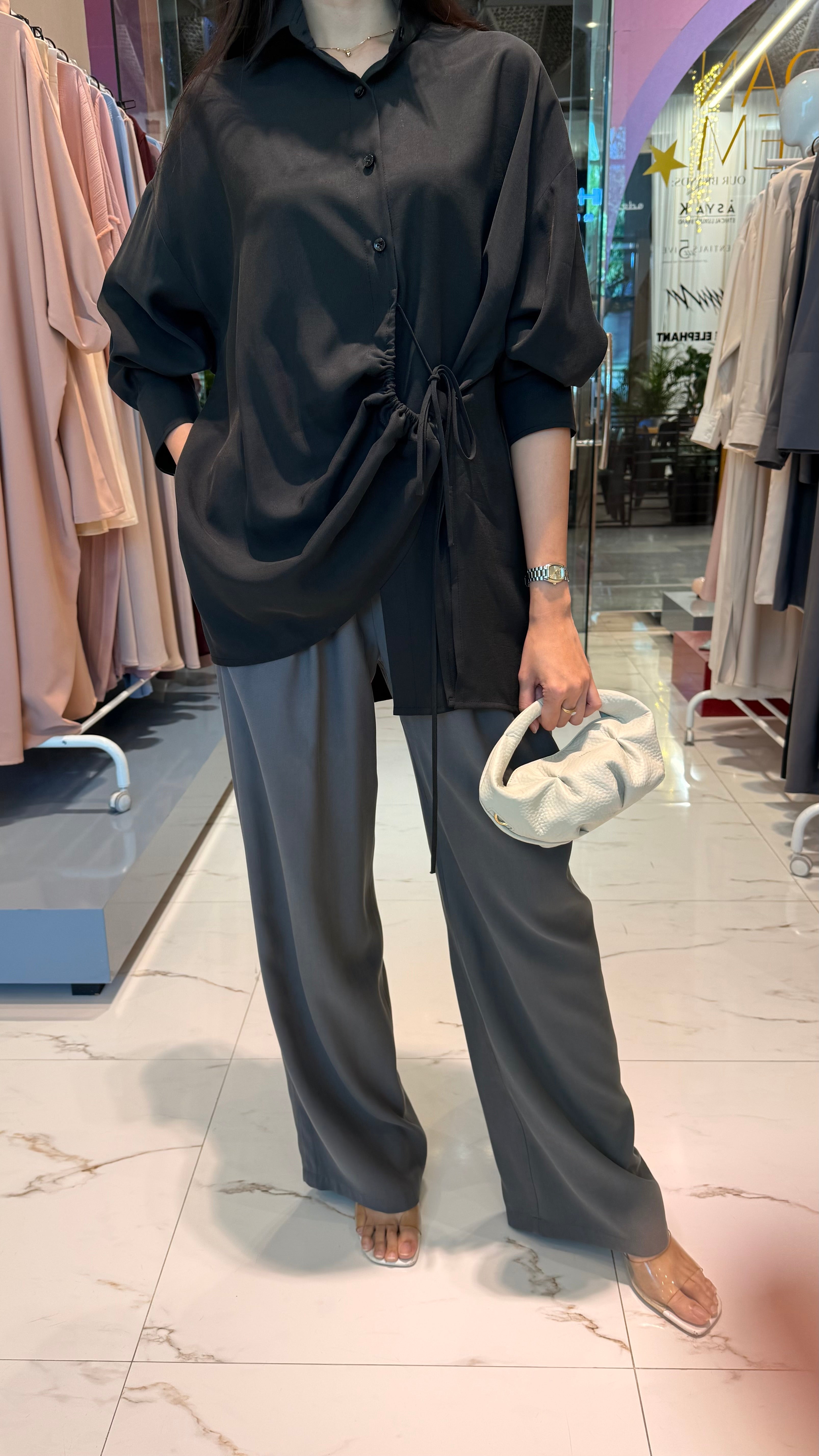 LONG SLEEVES BUTTONED DOWN SHIRT (قميص) “NINA”