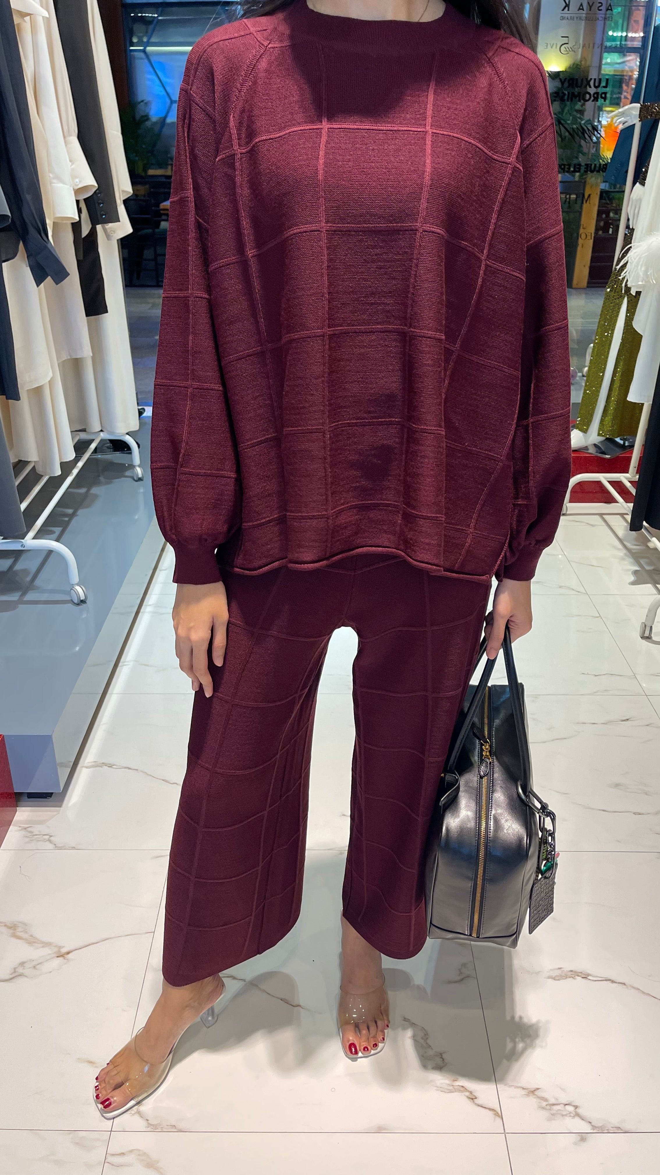 LOOSE FIT BRAULIO SET (SWEATER & TROUSERS)