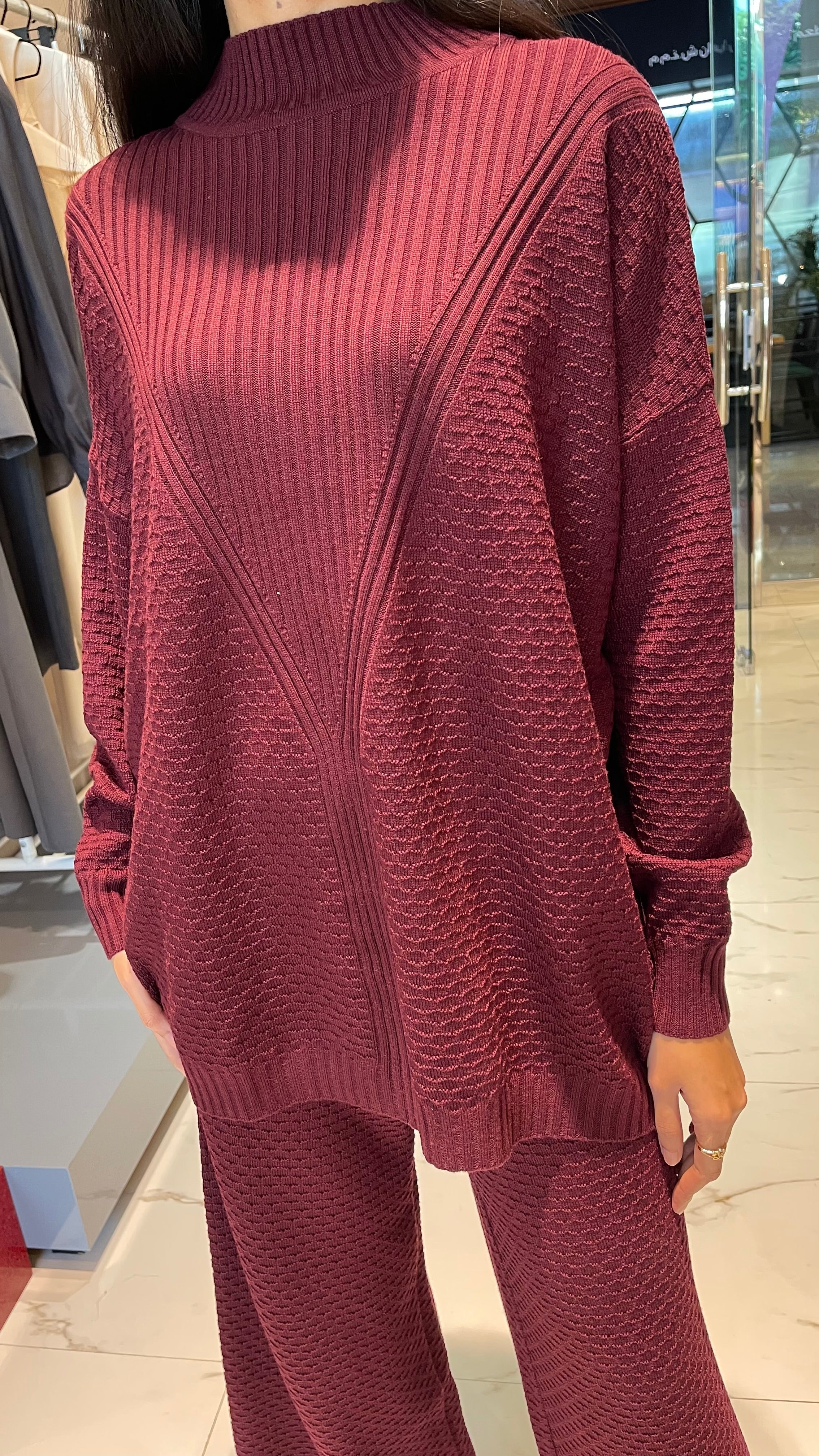 LOOSE FIT COSMO SET (SWEATER & TROUSERS)