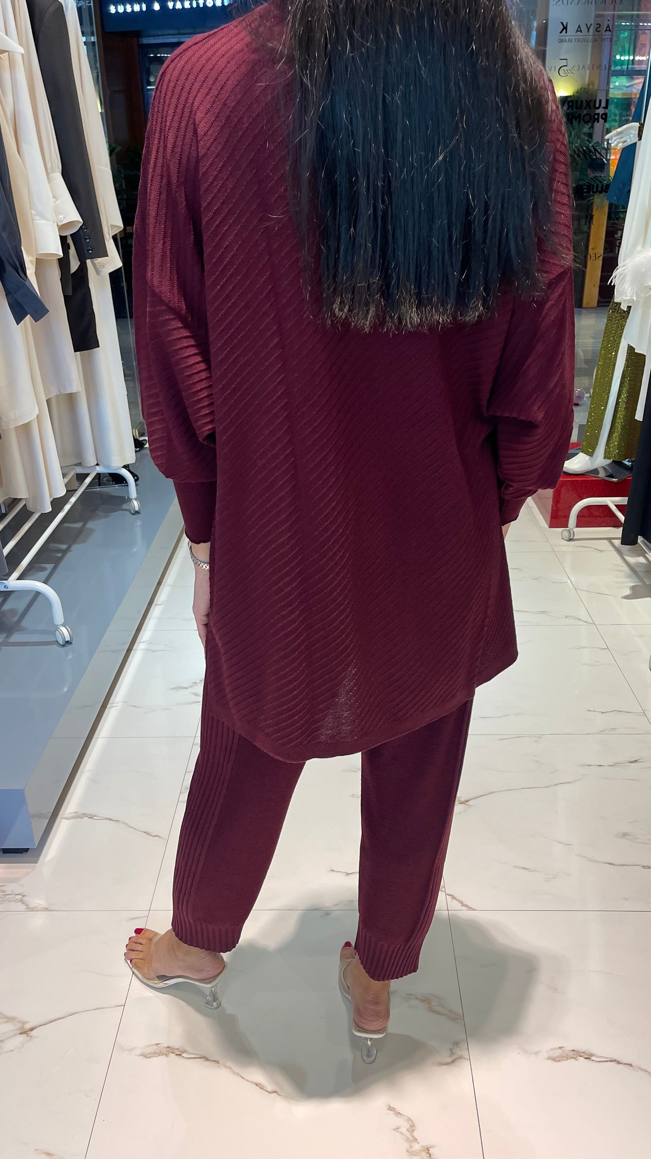 LOOSE FIT ALONDRA SET (SWEATER & TROUSERS)