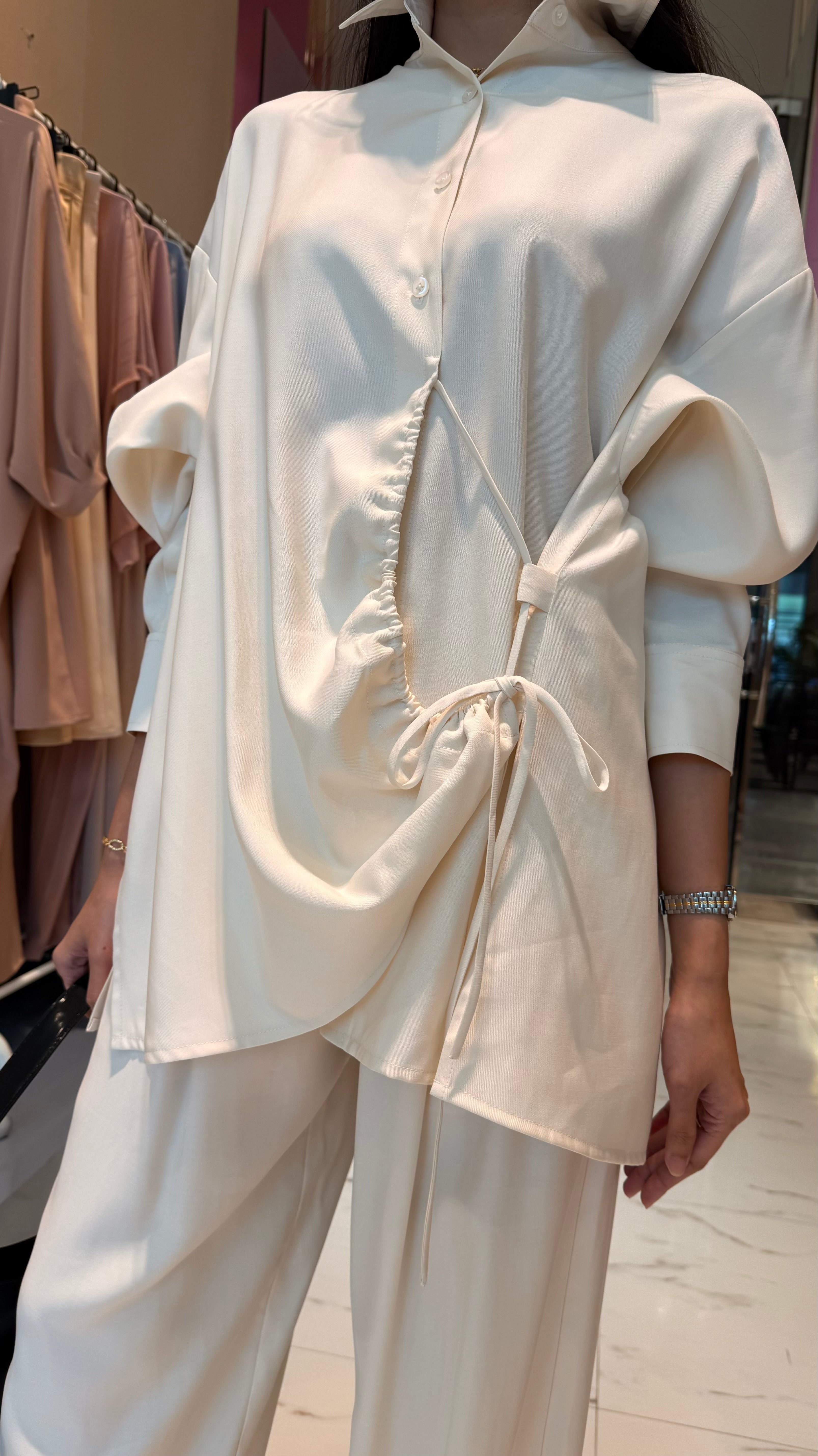 LONG SLEEVES BUTTONED DOWN SHIRT (قميص) “NINA”