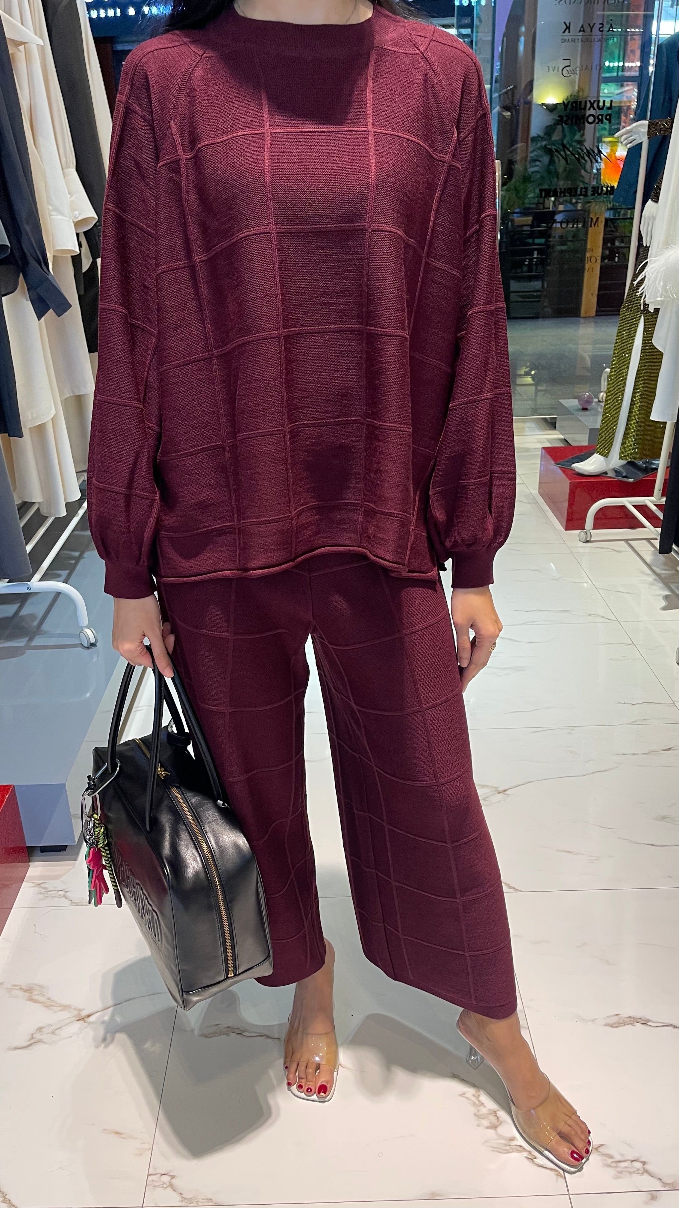 LOOSE FIT BRAULIO SET (SWEATER & TROUSERS)