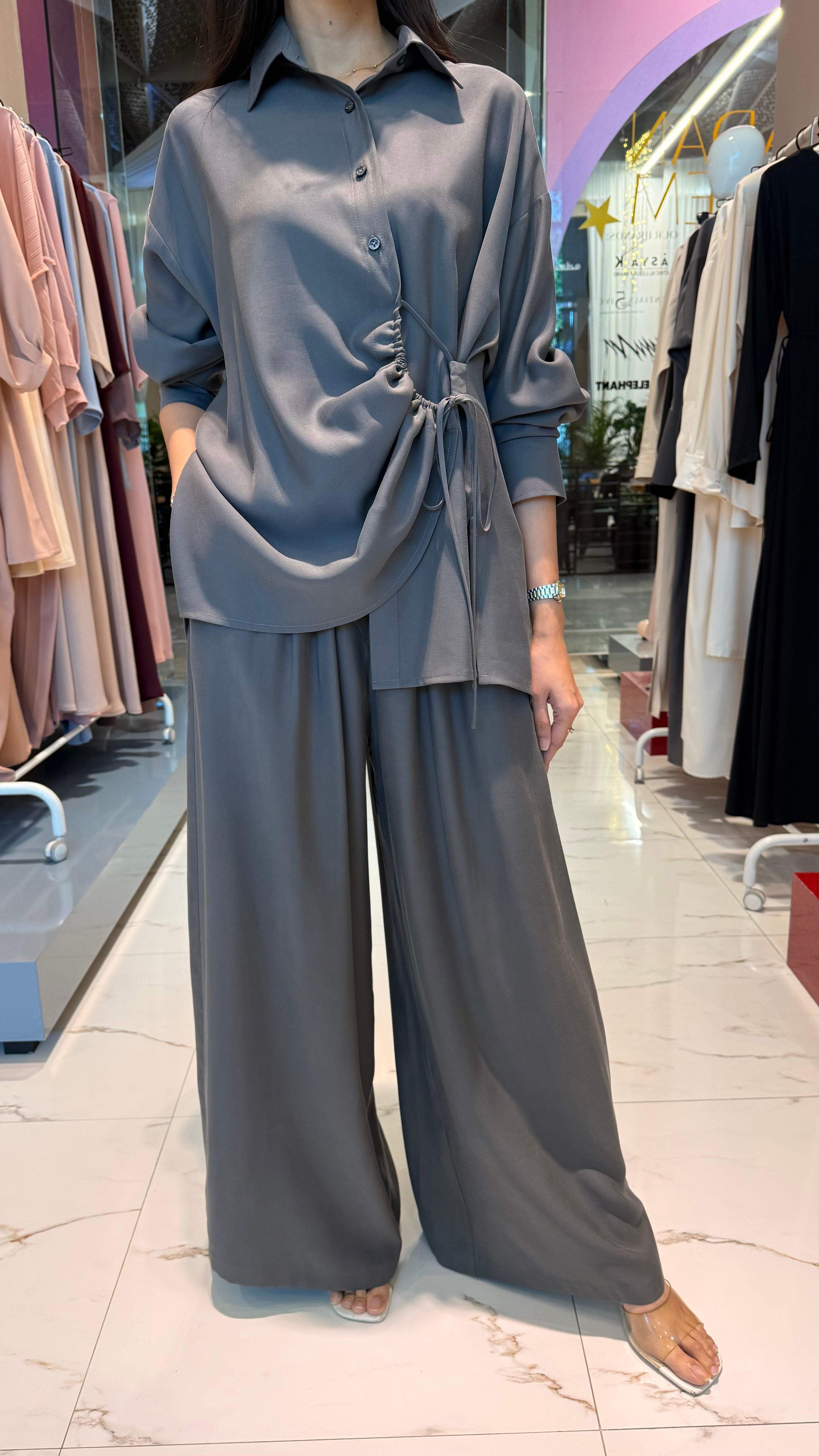 LONG SLEEVES BUTTONED DOWN SHIRT (قميص) “NINA”