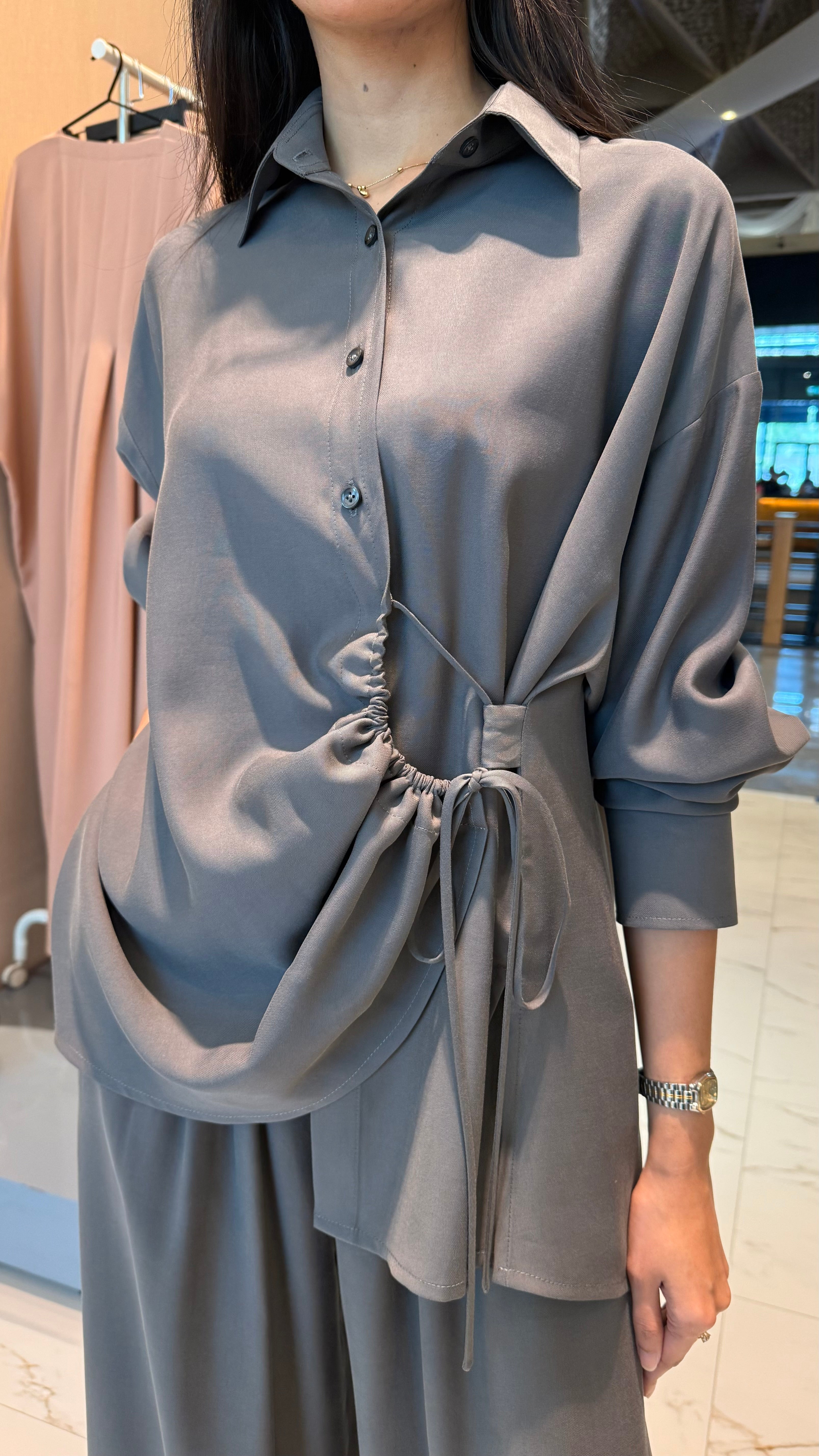 LONG SLEEVES BUTTONED DOWN SHIRT (قميص) “NINA”