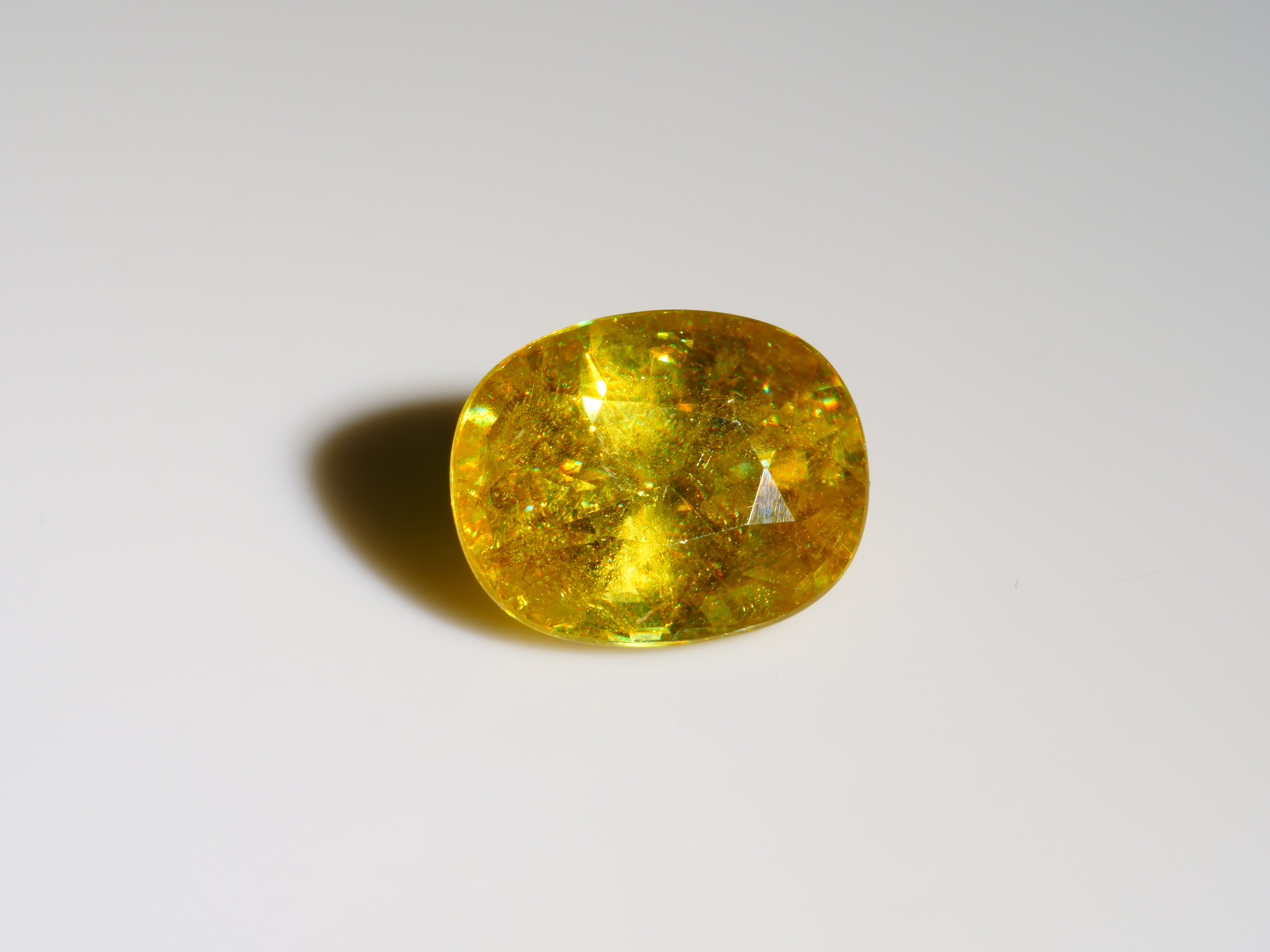 Ambilobe Sphene 3.35ct Oval Fancy Cut