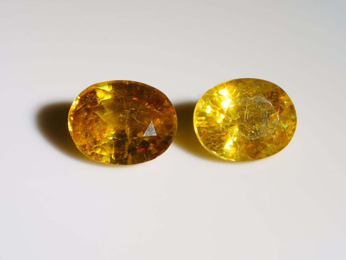 Ambilobe Sphene 5.12ct Oval Fancy Cut