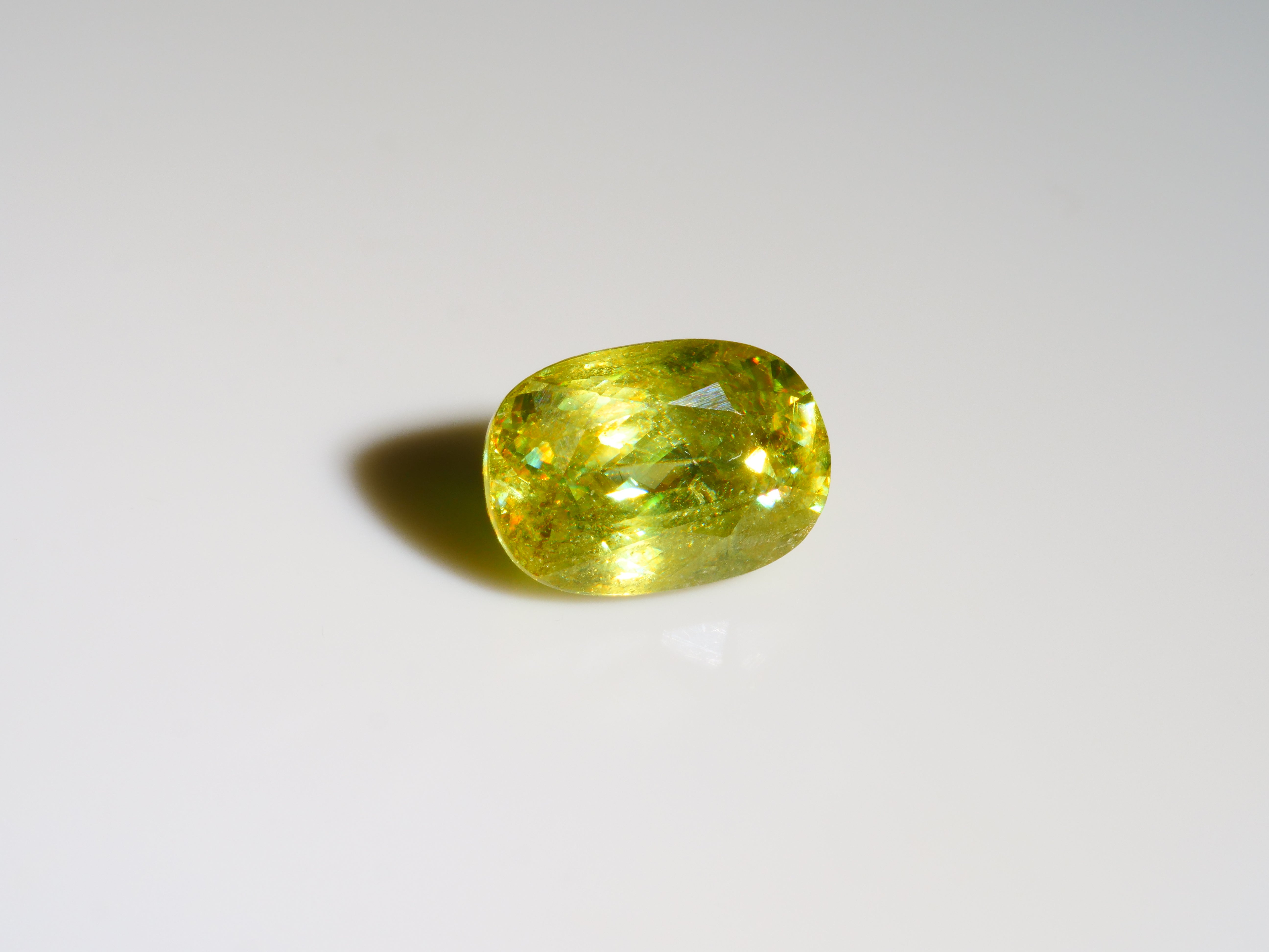 Ambilobe Sphene 2.53ct Oval Fancy Cut