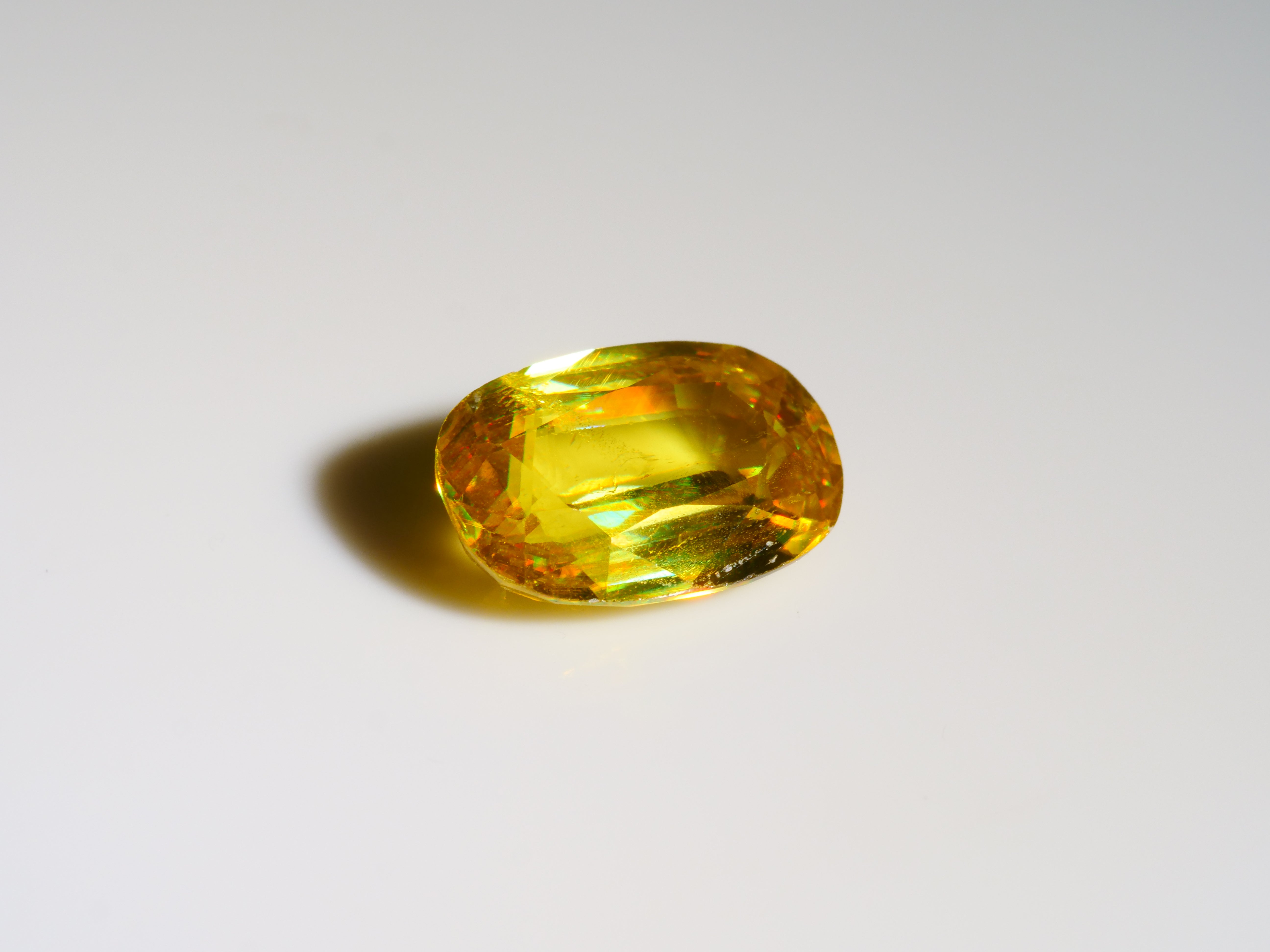Ambilobe Sphene 2.75ct Oval Fancy Cut