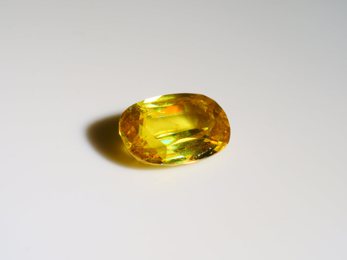 Ambilobe Sphene 2.75ct Oval Fancy Cut