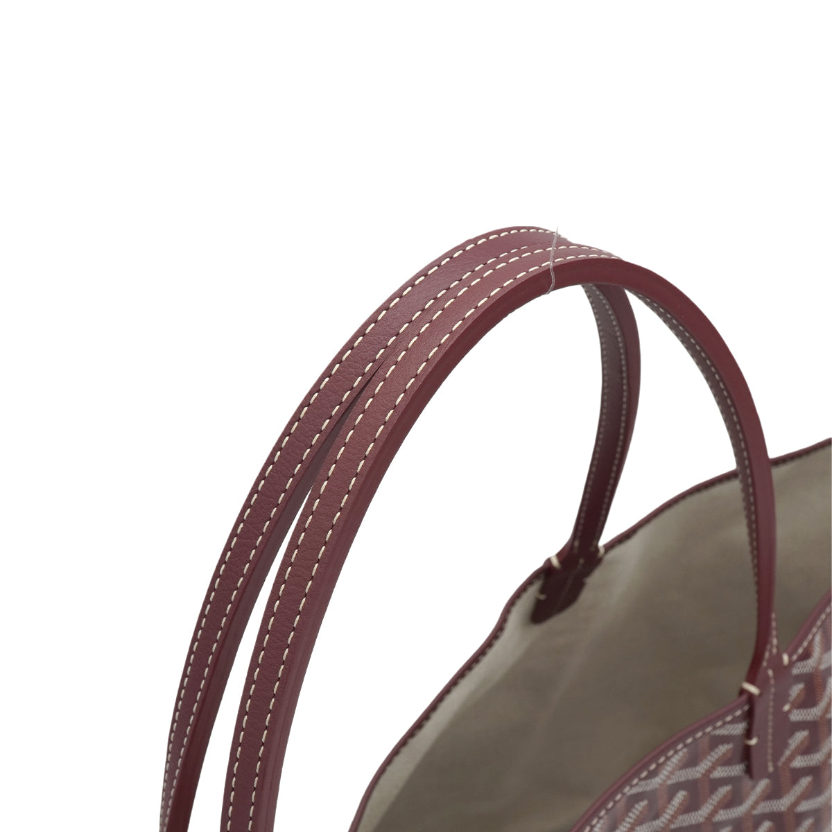 GOYARD SAINT LOUIS GM TOTE BAG BORDEAUX GOYARDINE CANVAS 90345074