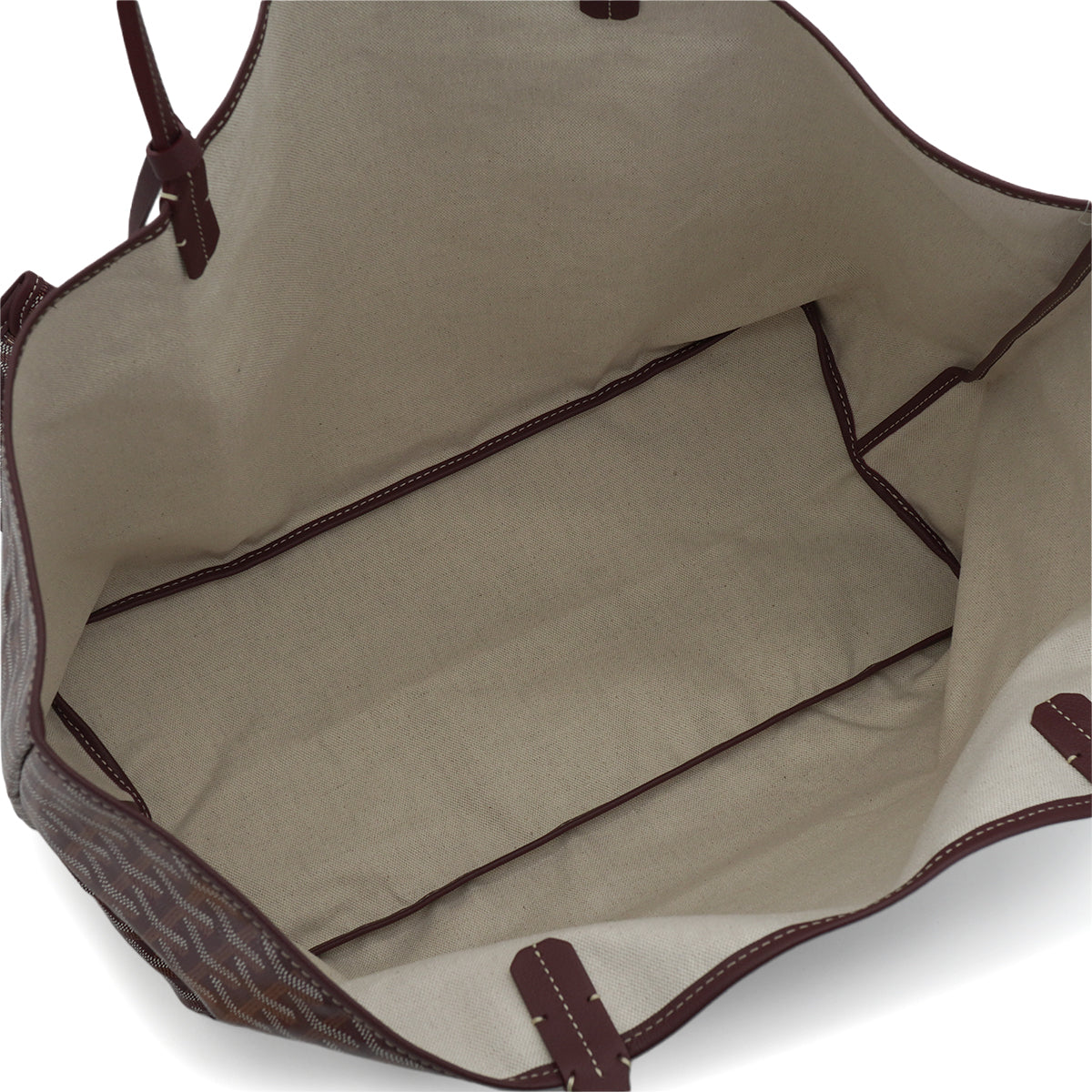 GOYARD SAINT LOUIS GM TOTE BAG BORDEAUX GOYARDINE CANVAS 90345074
